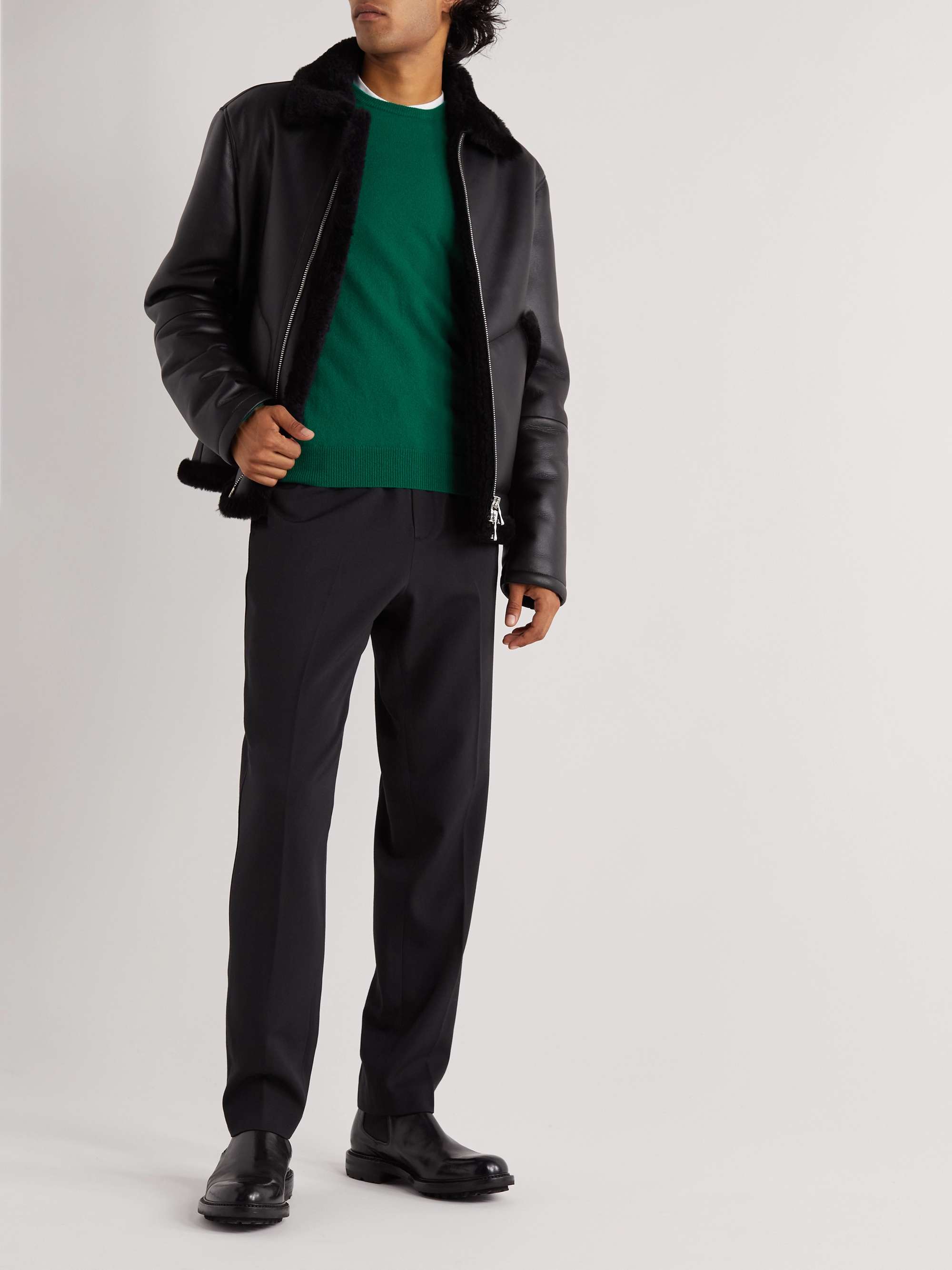 INCOTEX Wool and Cashmere-Blend Sweater