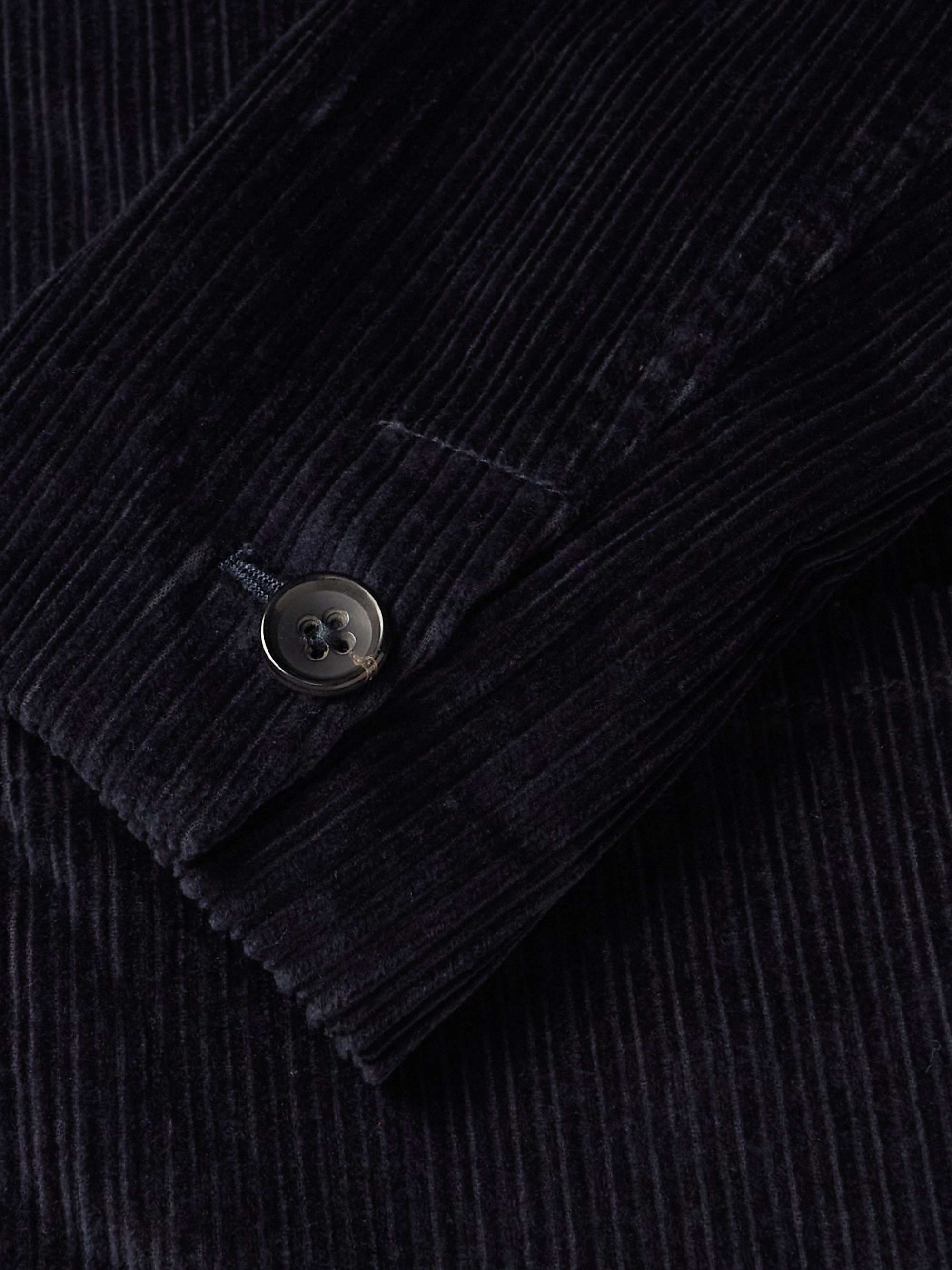 INCOTEX Montedoro Stretch Cotton-Twill Shirt Jacket