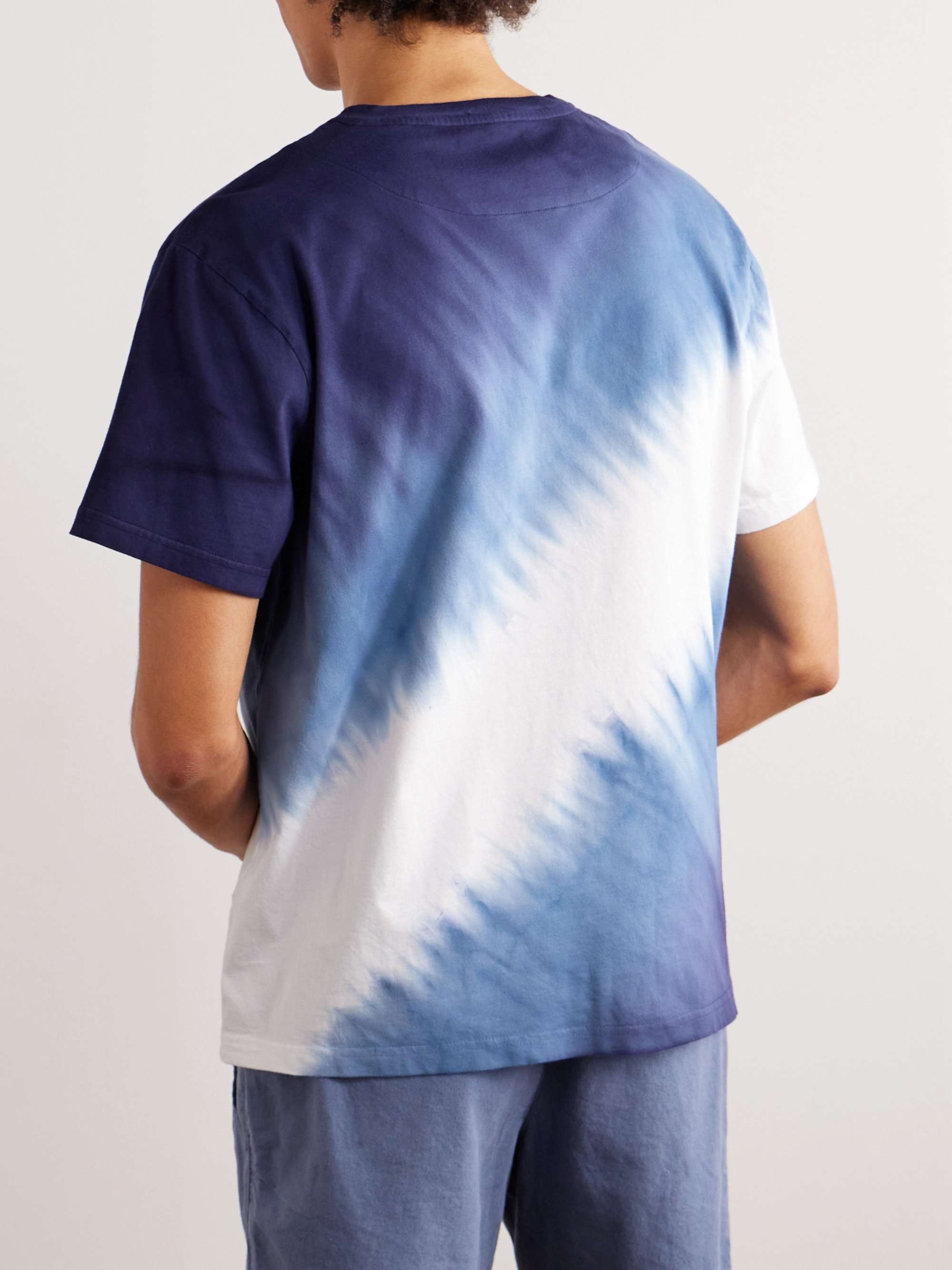 VILEBREQUIN Tareck Tie-Dyed Cotton-Jersey T-Shirt for Men | MR PORTER