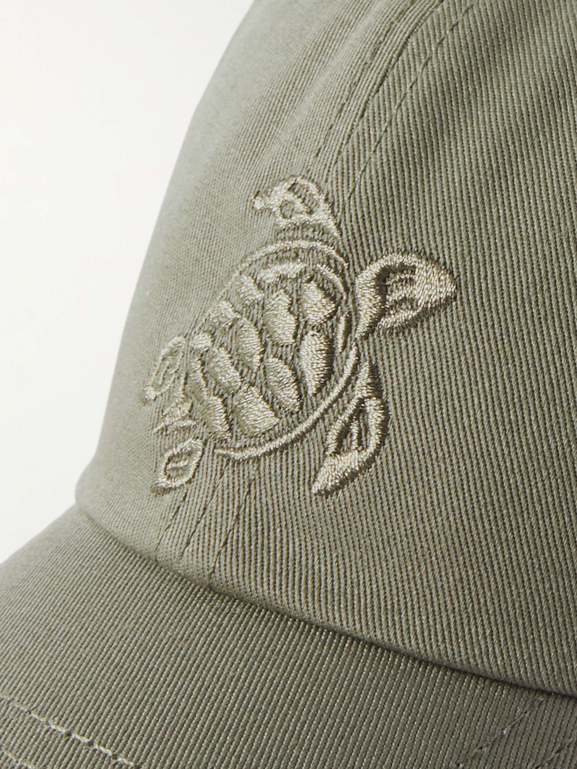 VILEBREQUIN Logo-Embroidered Cotton-Twill Baseball Cap for Men | MR PORTER