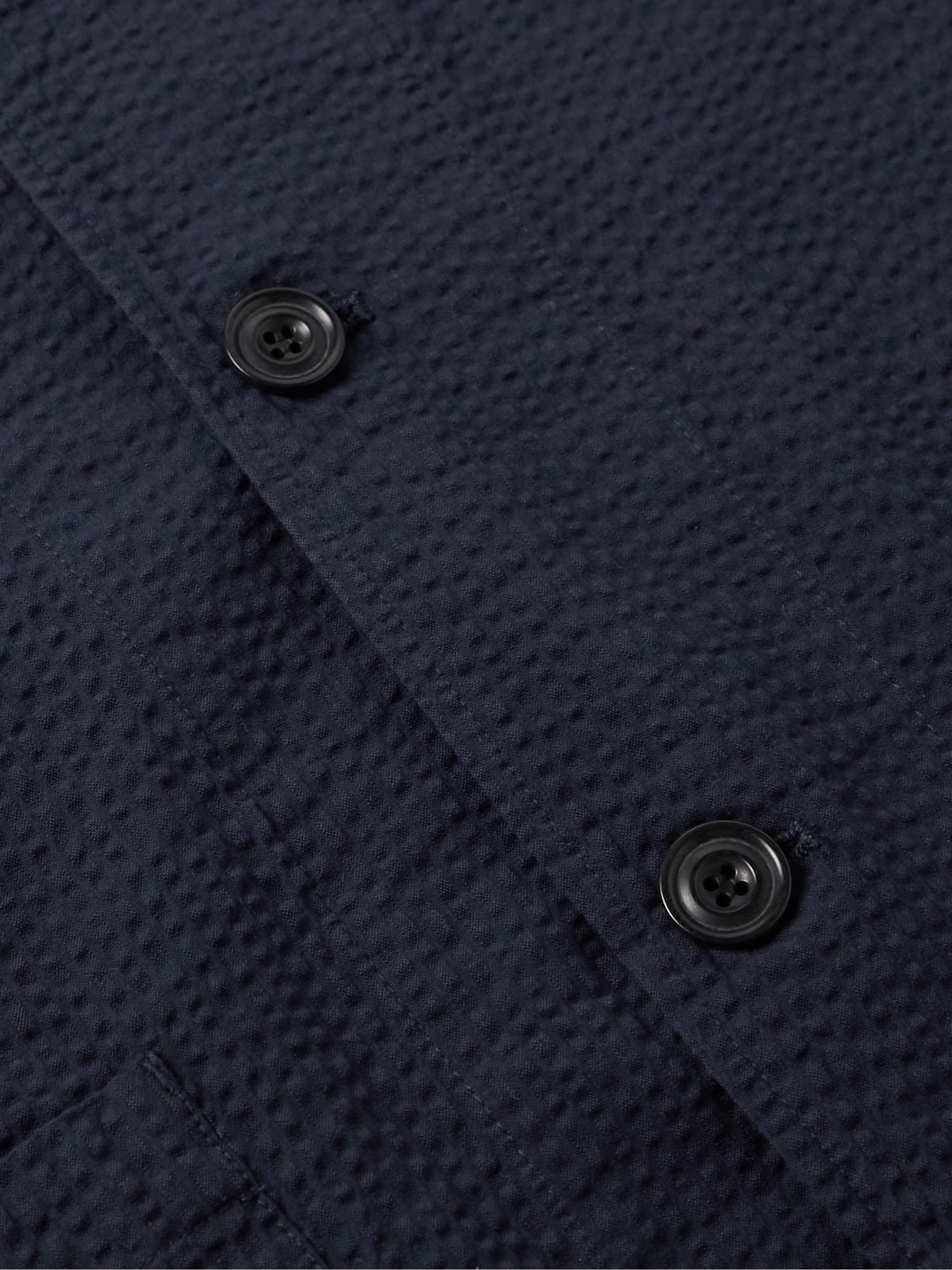 HARTFORD Cotton-Seersucker Blazer