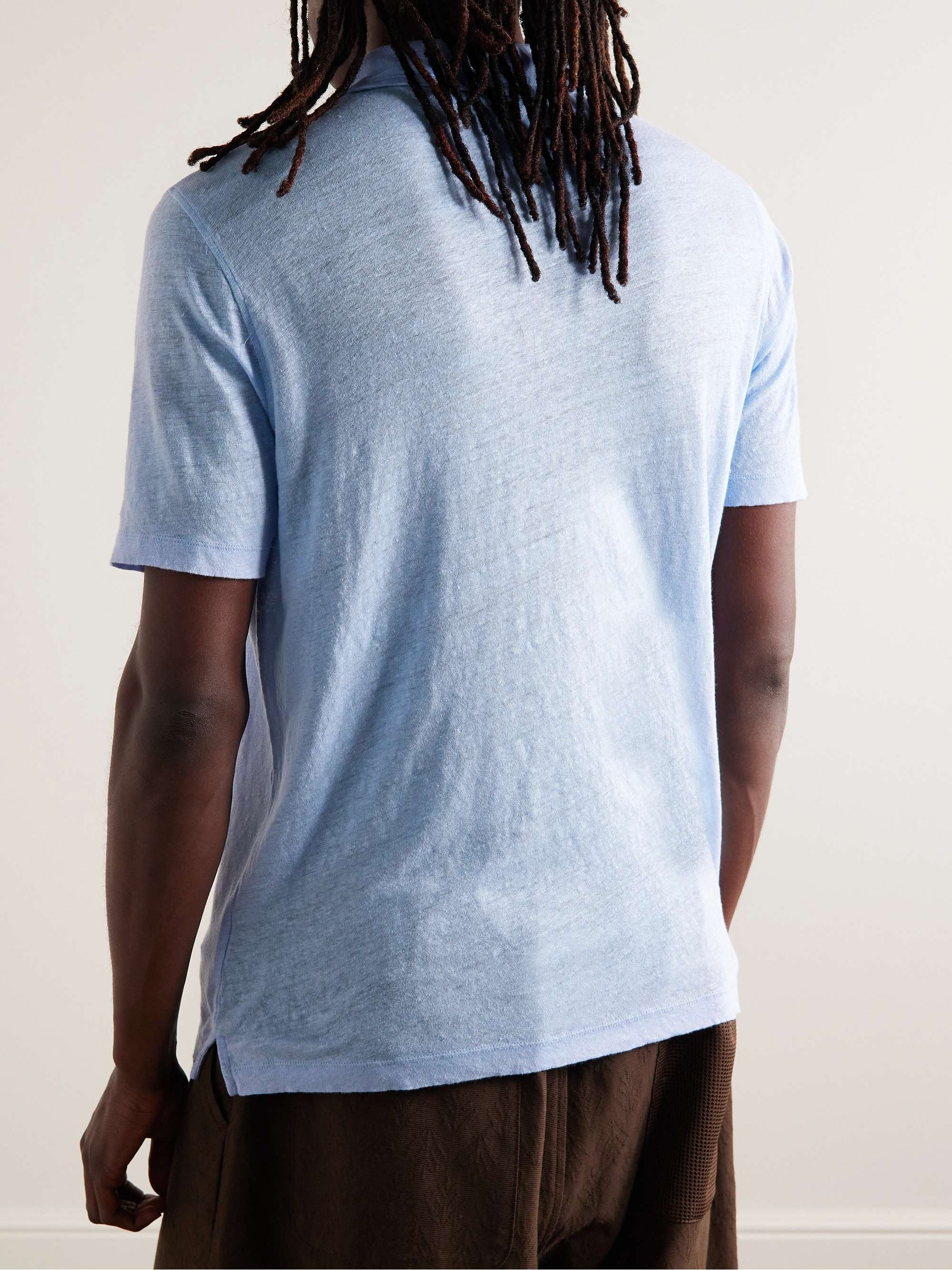HARTFORD Linen Polo Shirt