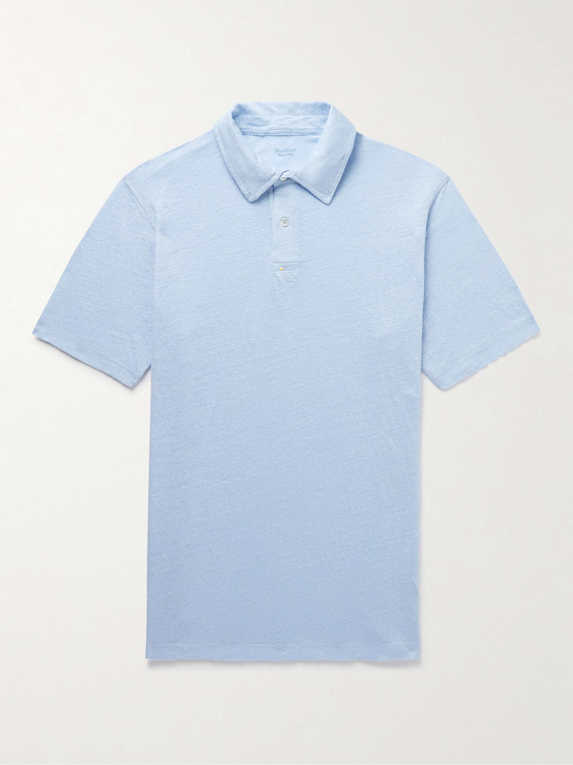 HARTFORD Linen Polo Shirt