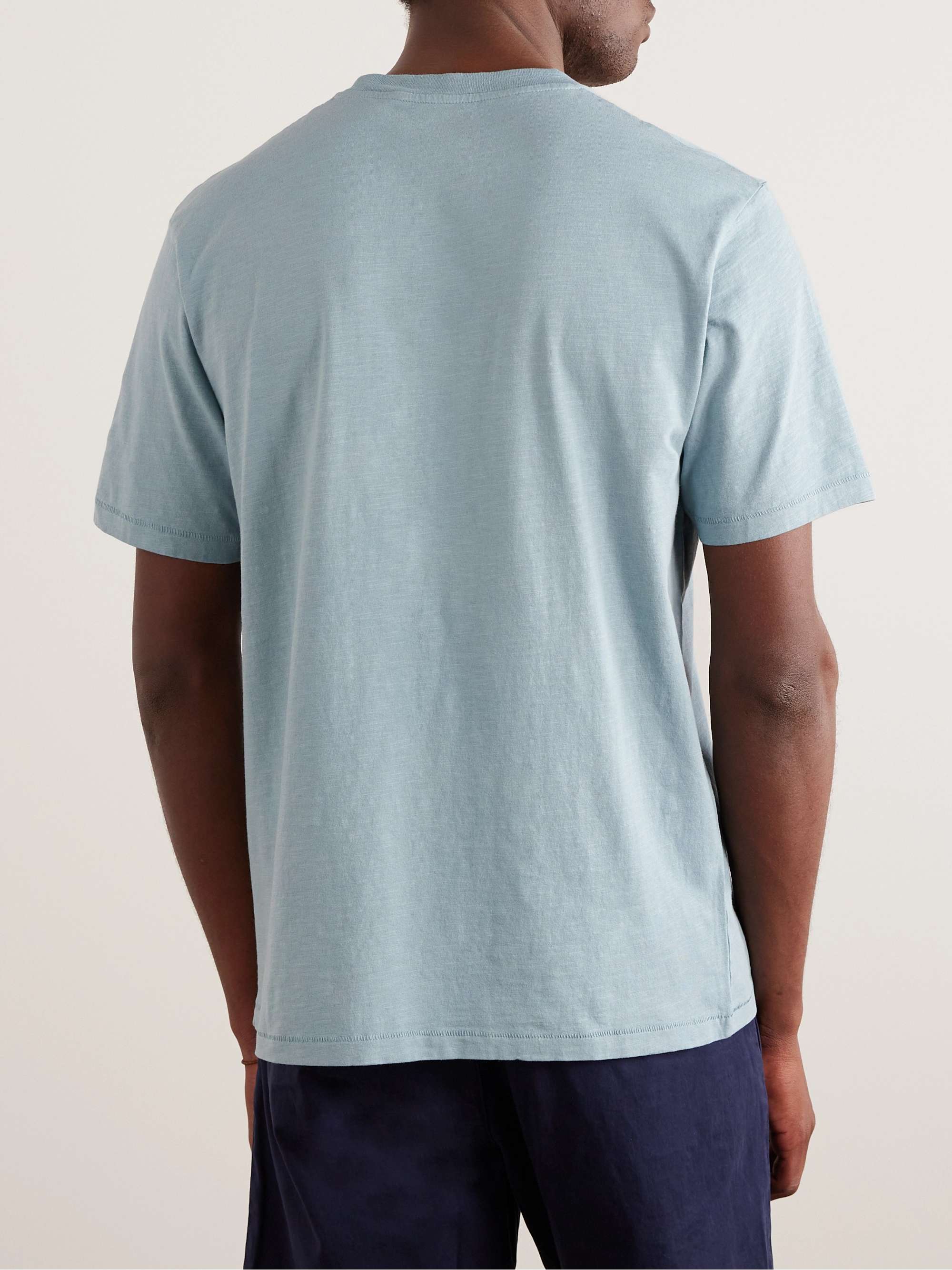 HARTFORD Hideout Printed Slub Cotton-Jersey T-Shirt