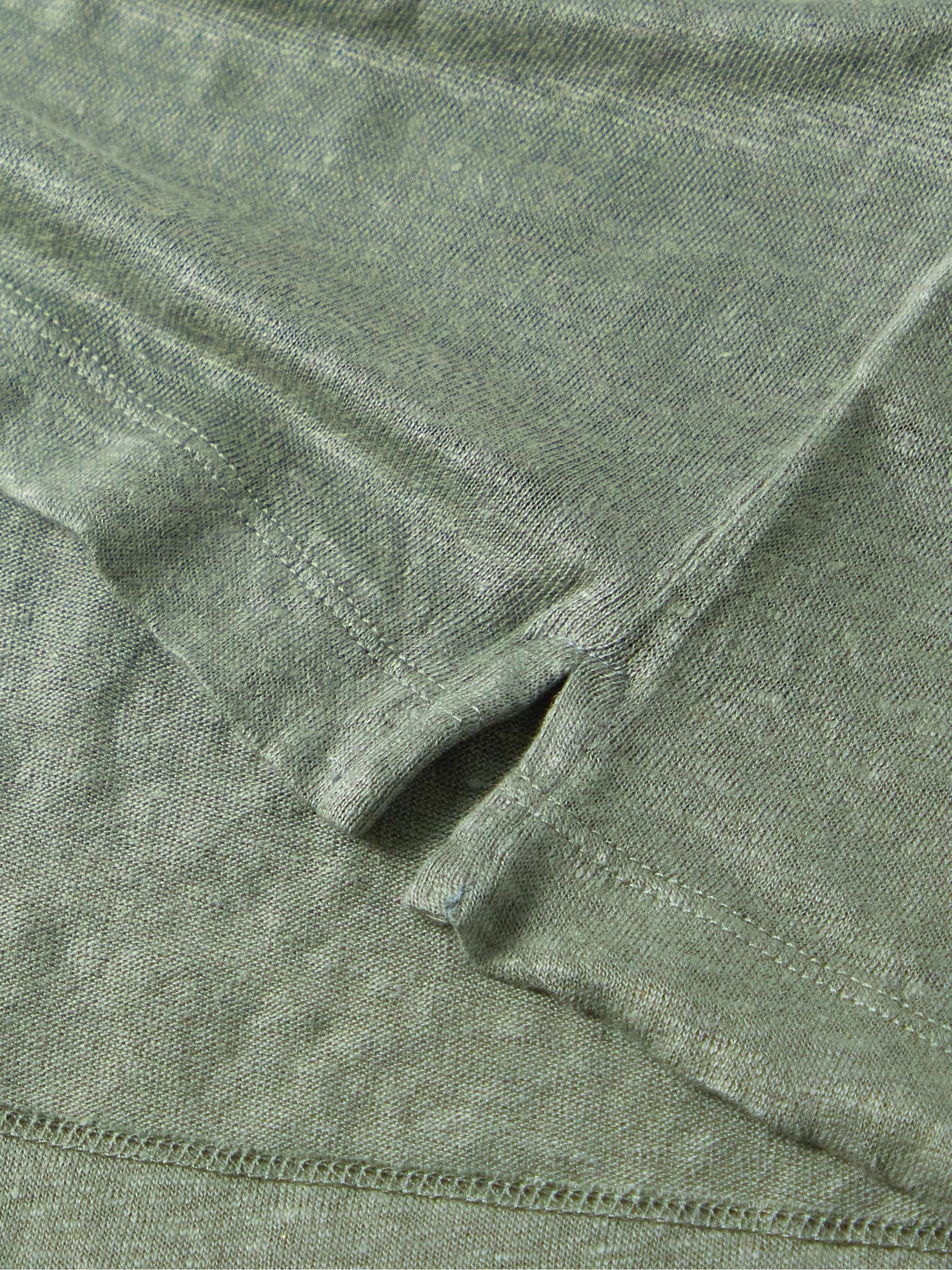HARTFORD Linen Polo Shirt