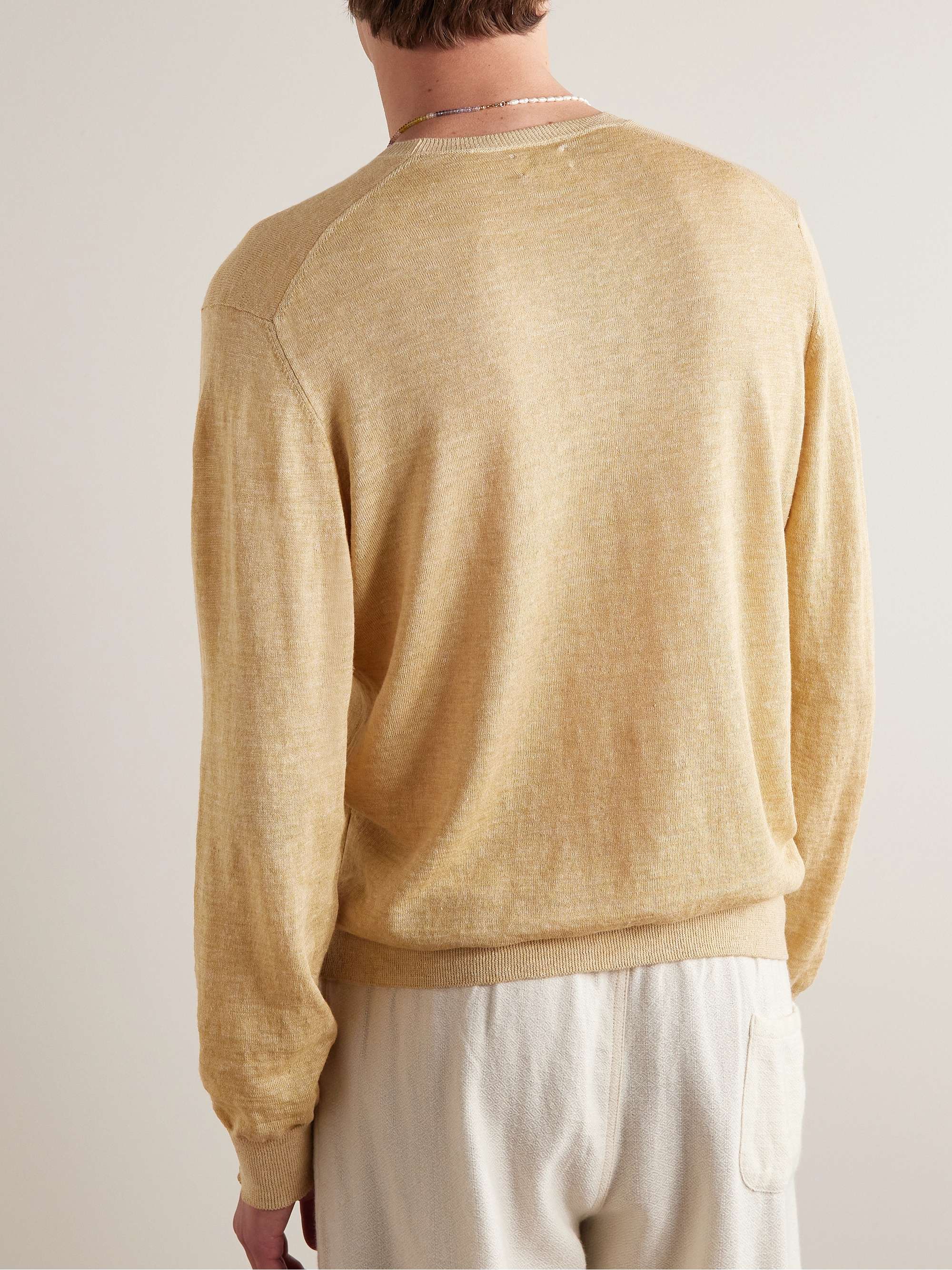 HARTFORD Linen and Cotton-Blend Sweater