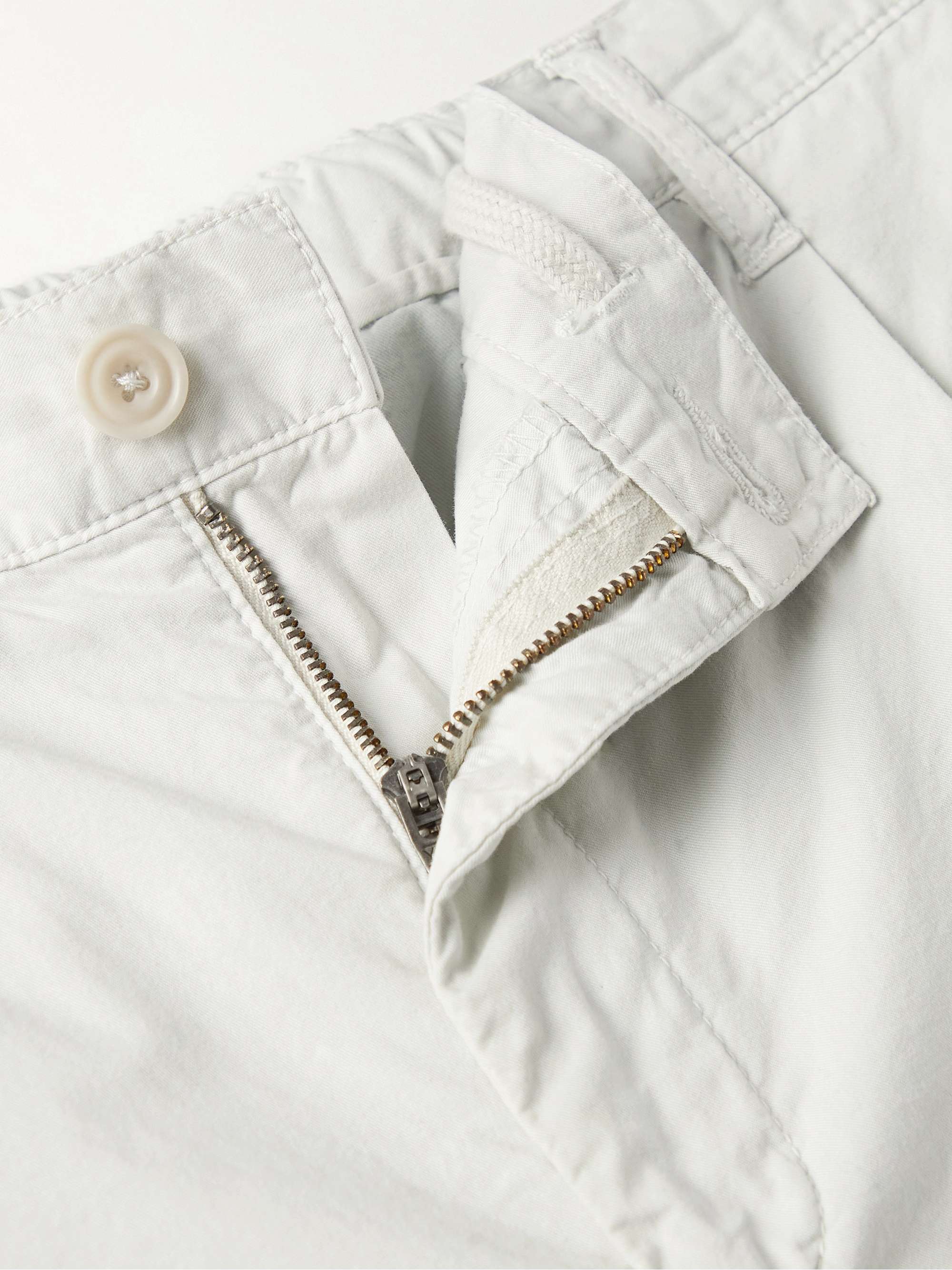 HARTFORD Tanker Straight-Leg Cotton Drawstring Trousers