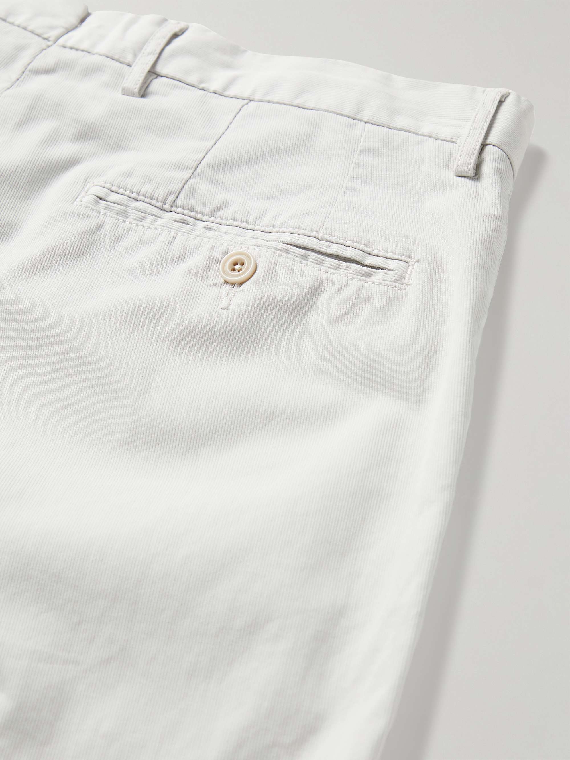 HARTFORD Tobby Slim-Fit Straight-Leg Stretch-Cotton Trousers