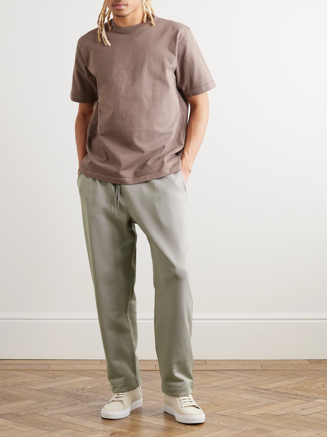 Lady White Co Cotton-Blend Jersey Sweatpants Smart Closet