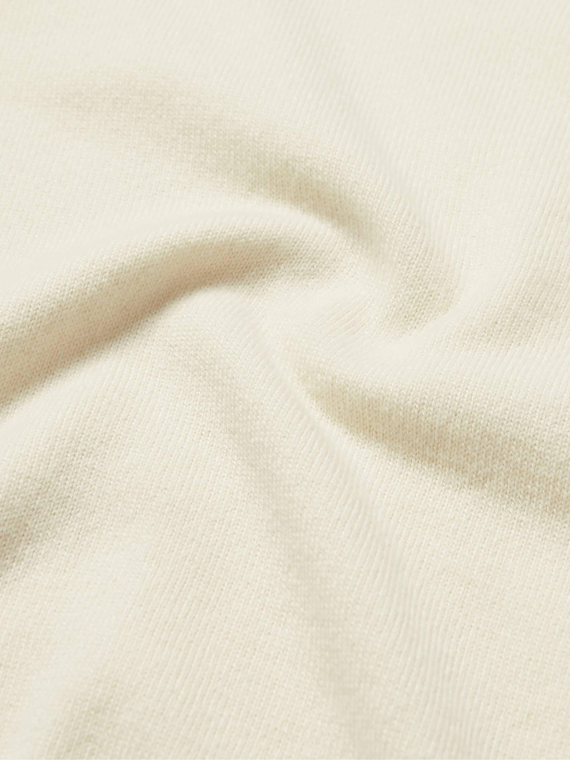 LORO PIANA Baby Cashmere Polo Shirt