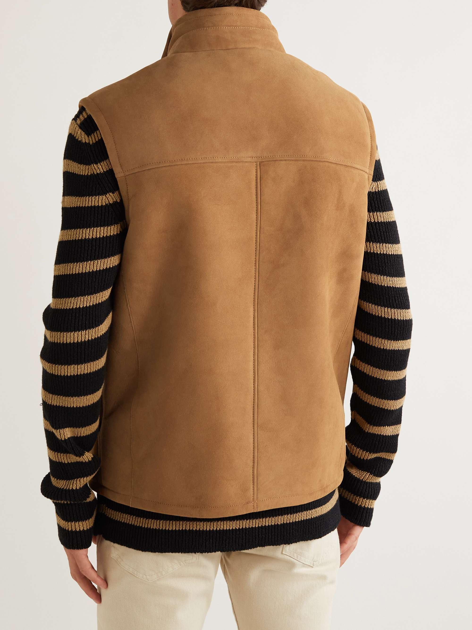 LORO PIANA Herman Slim-Fit Shearling Gilet