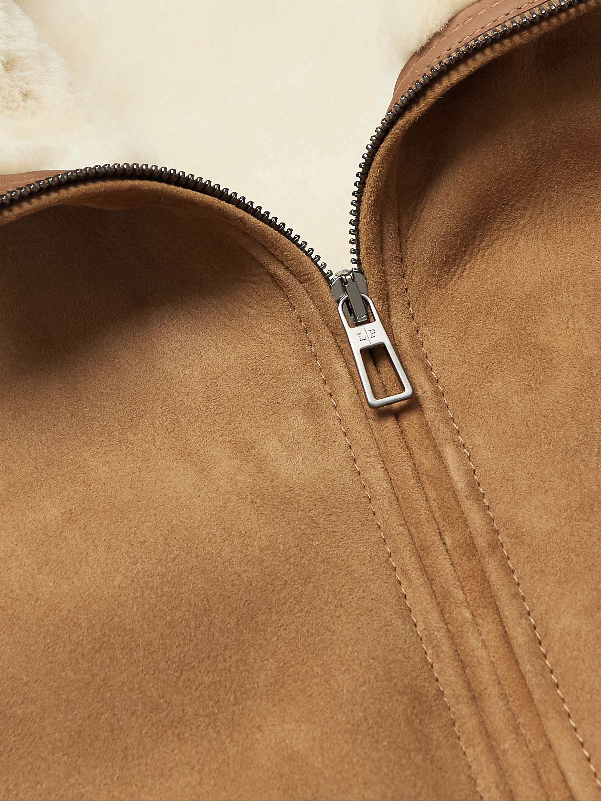 LORO PIANA Herman Slim-Fit Shearling Gilet
