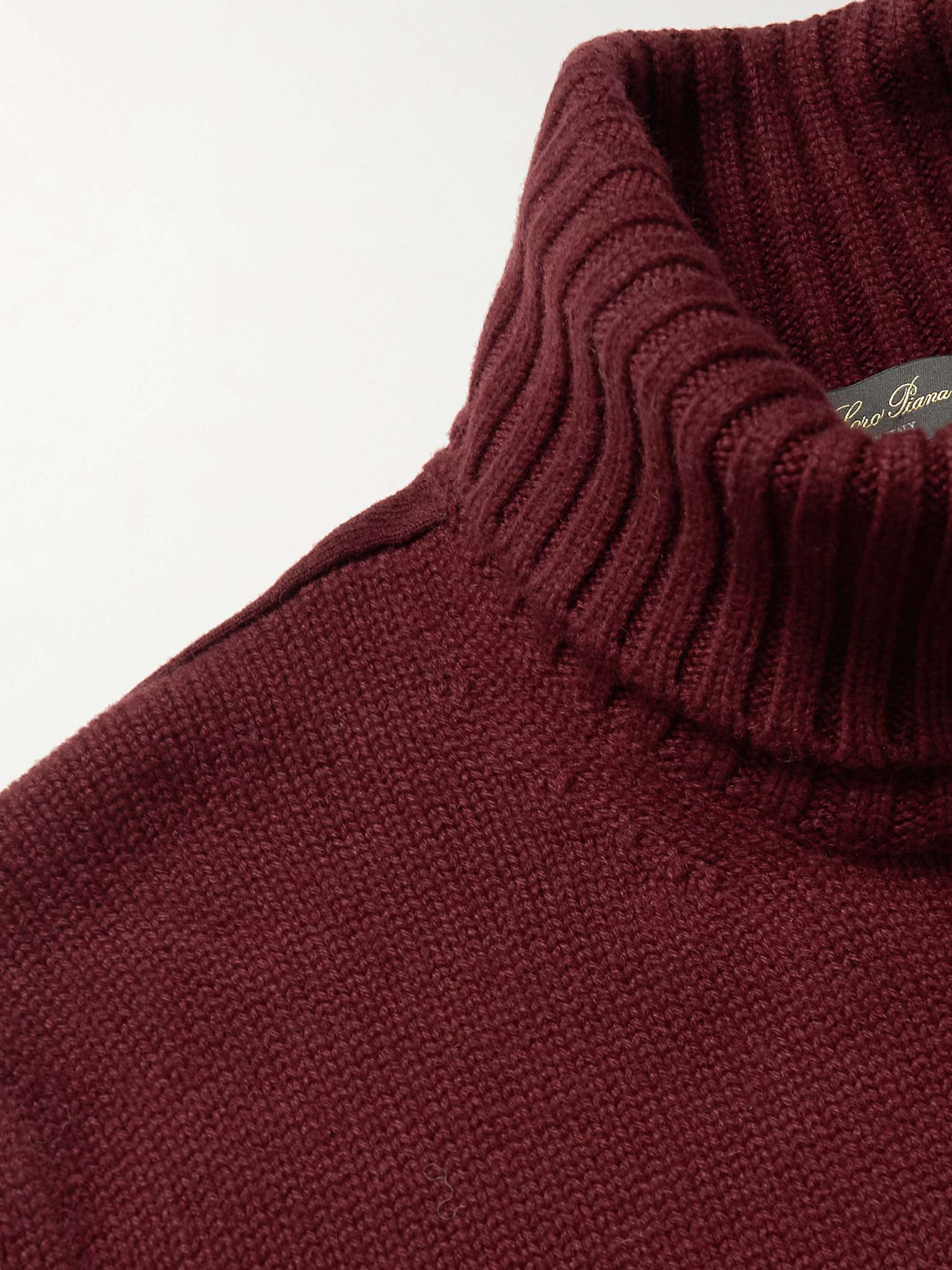 LORO PIANA Grafton Baby Cashmere Rollneck Sweater