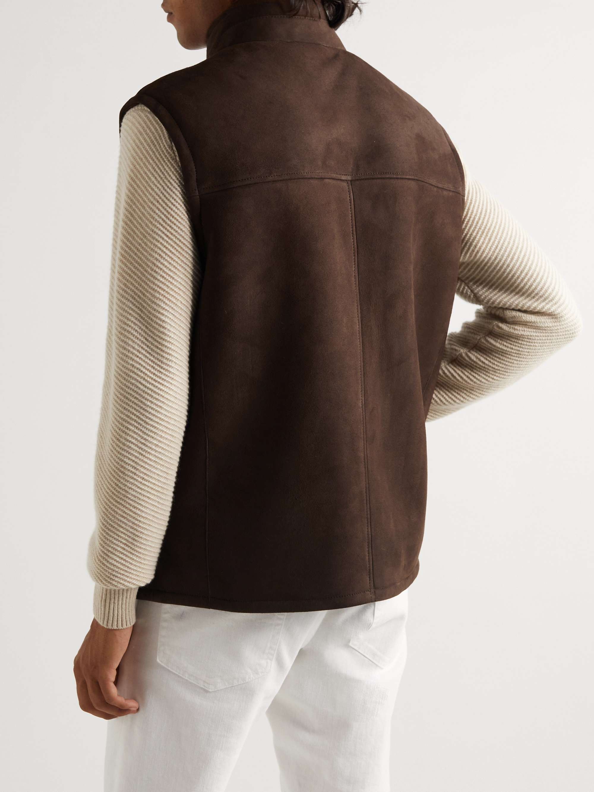 LORO PIANA Herman Shearling Gilet