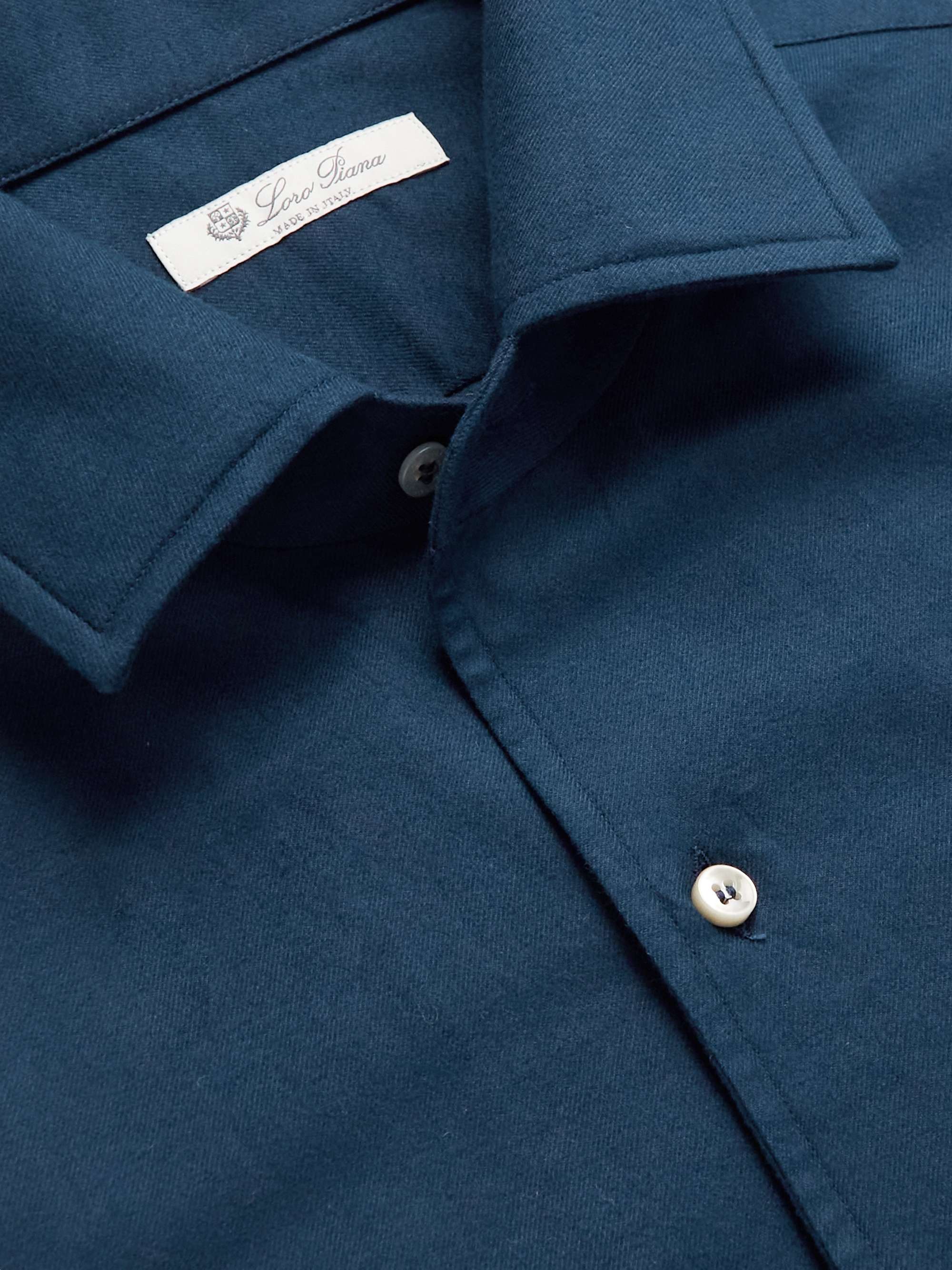 LORO PIANA André Cotton-Twill Shirt for Men | MR PORTER