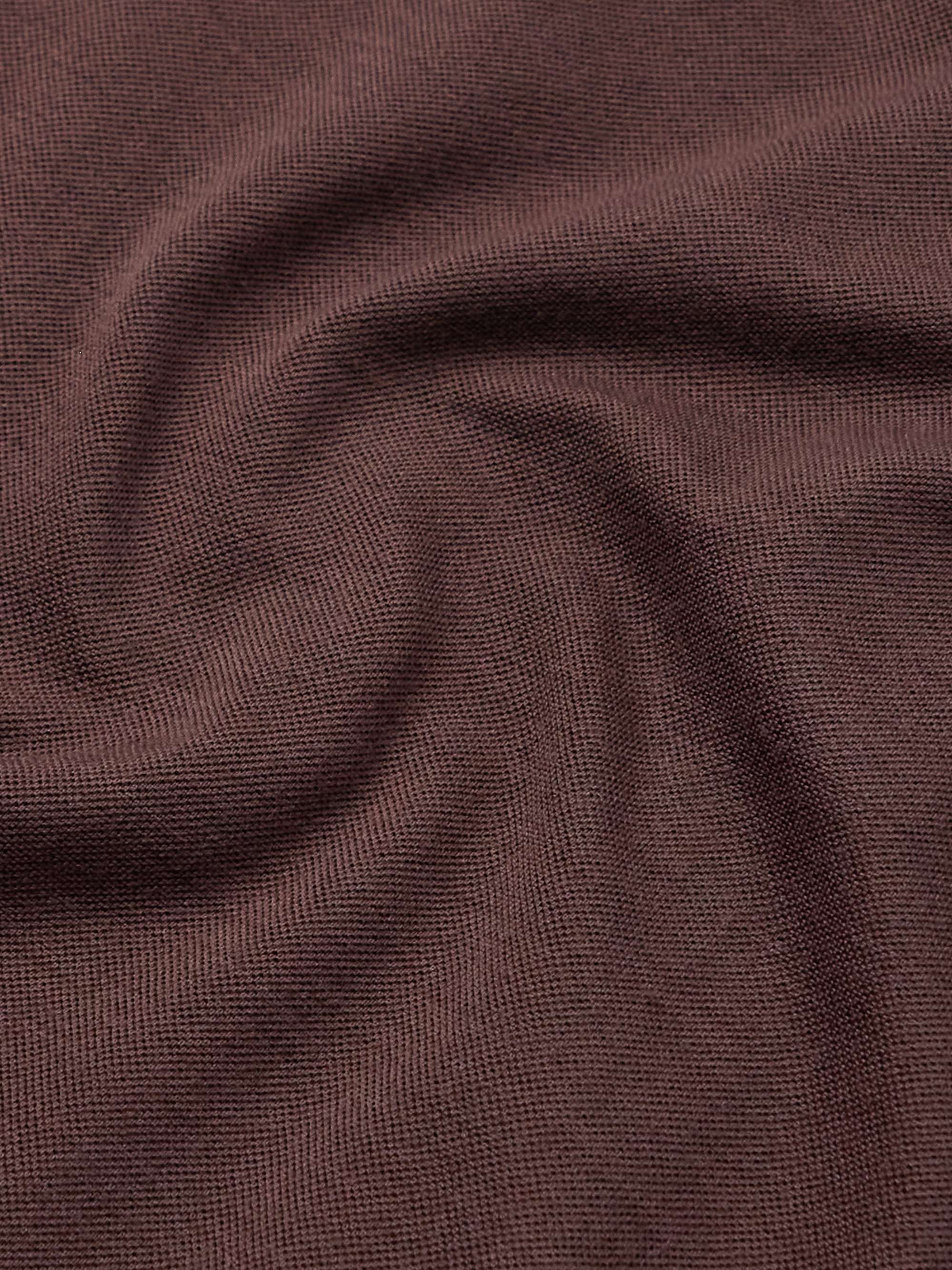 LORO PIANA Andrew Wool-Piqué Shirt