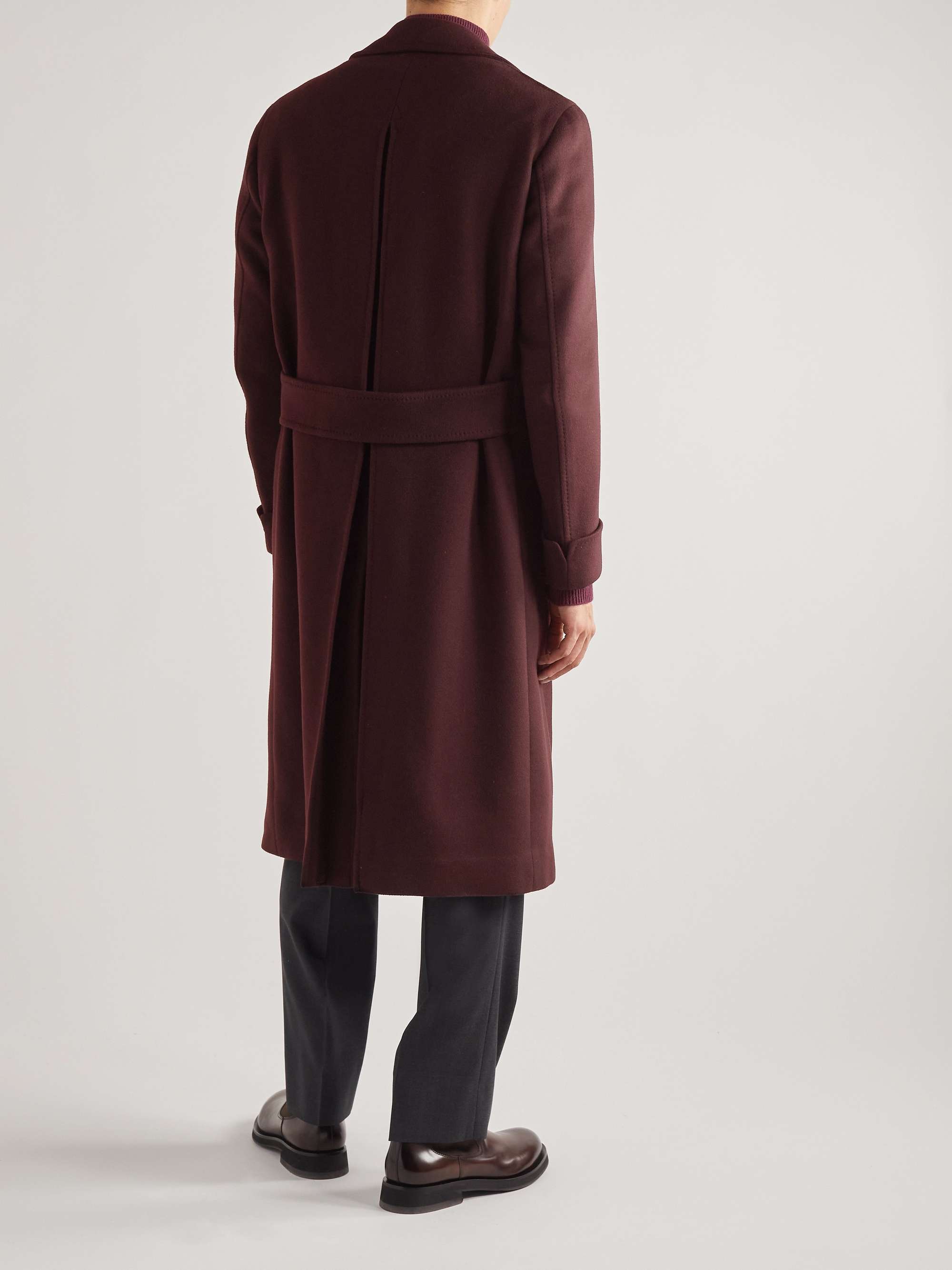 LORO PIANA Double-Breasted Cashmere Coat