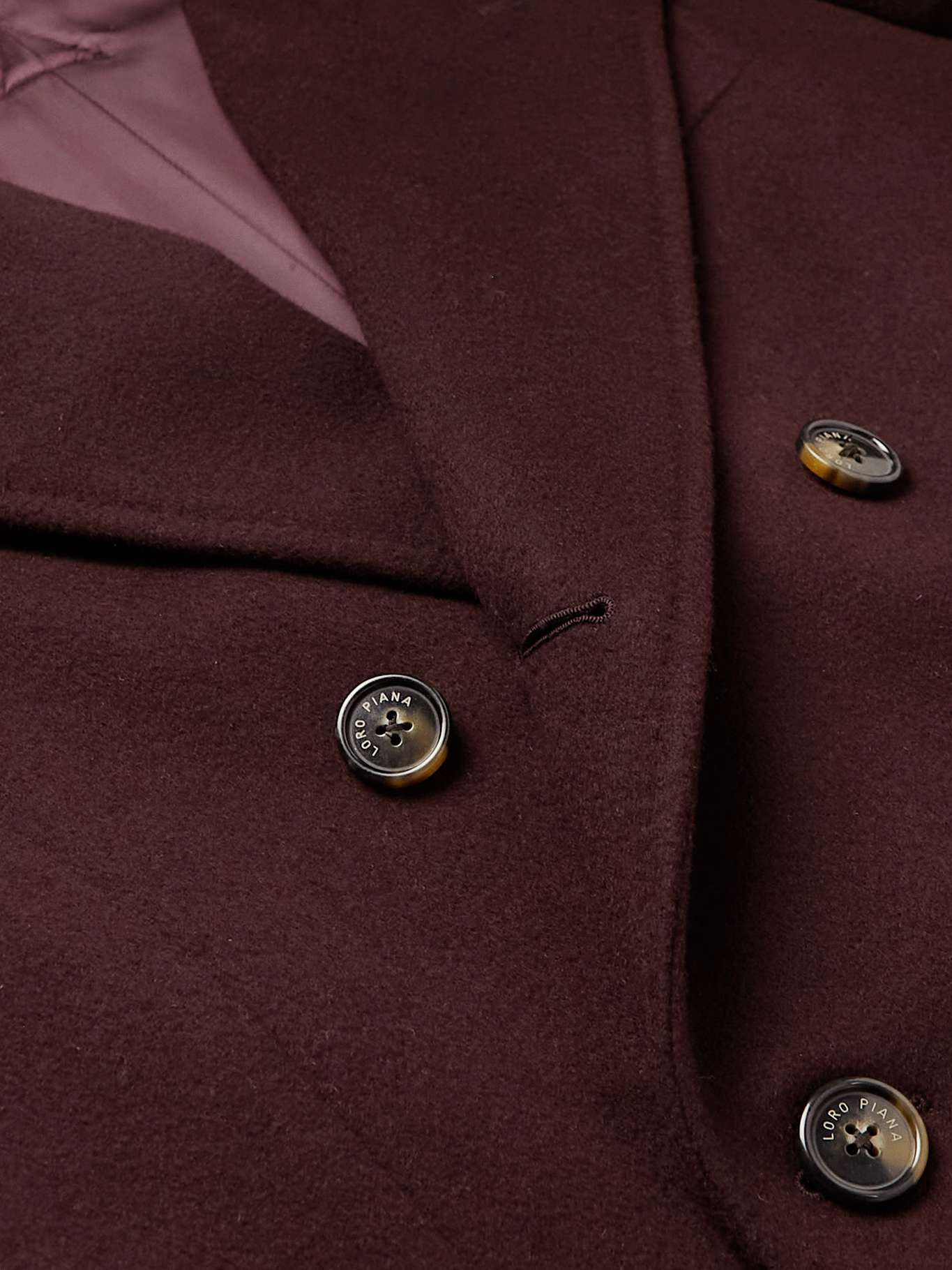 LORO PIANA Double-Breasted Cashmere Coat for Men | MR PORTER