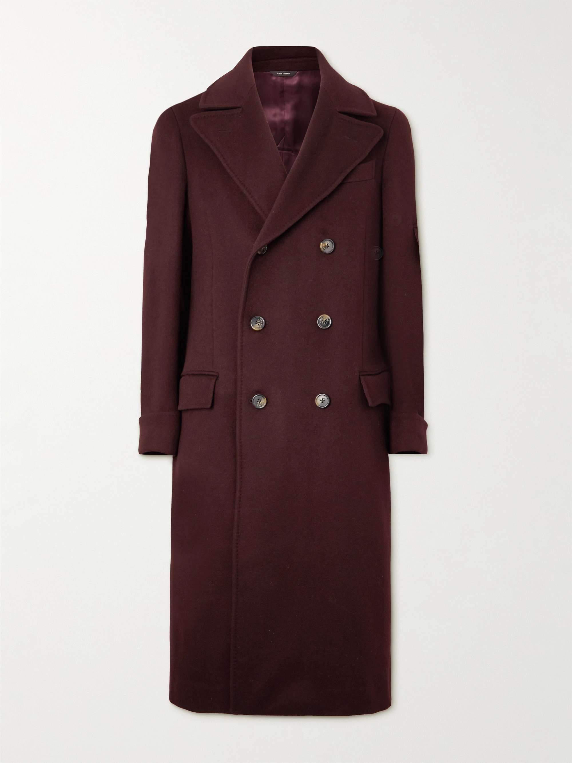 LORO PIANA Double-Breasted Cashmere Coat