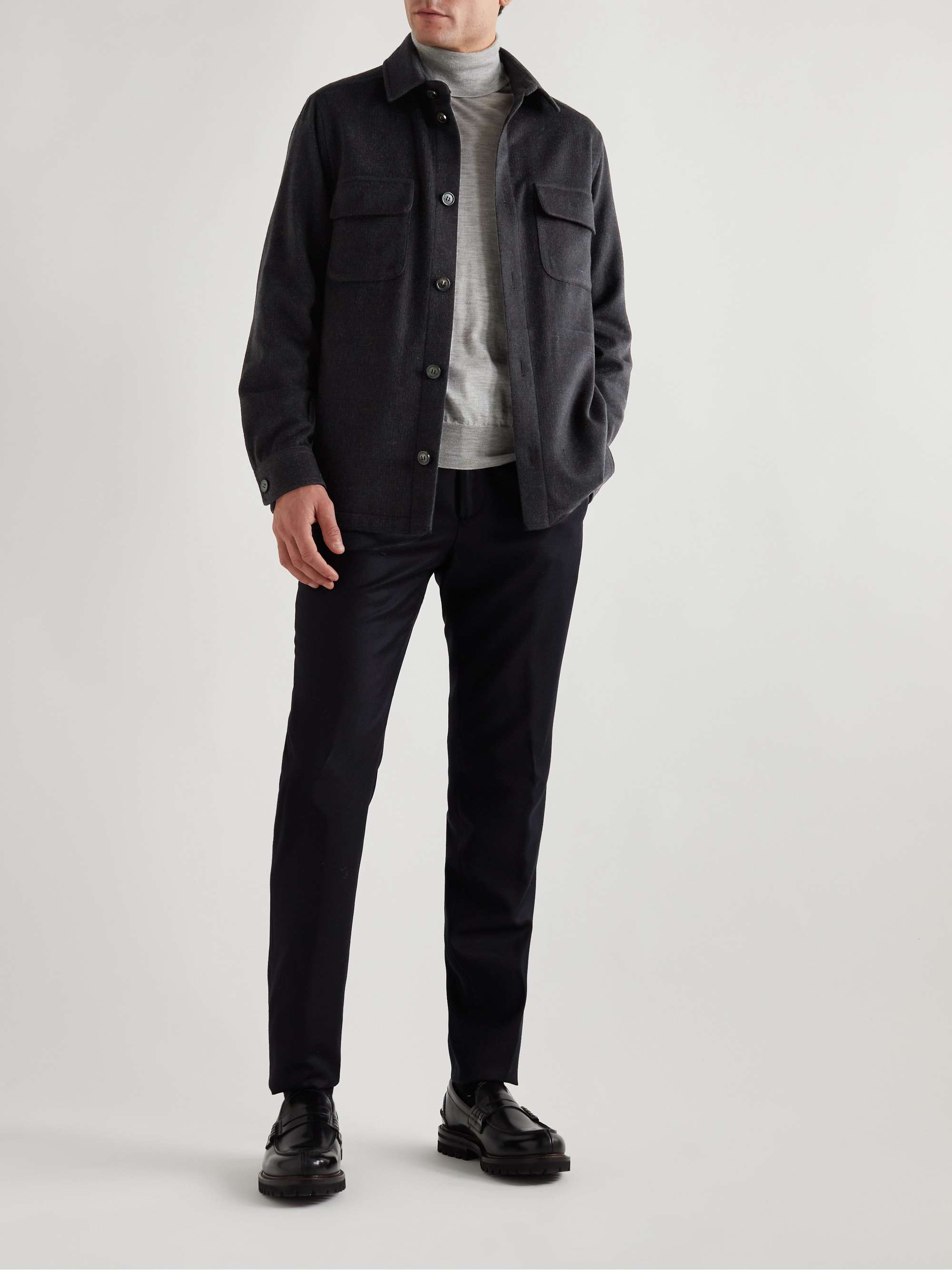 LORO PIANA Cashmere Overshirt