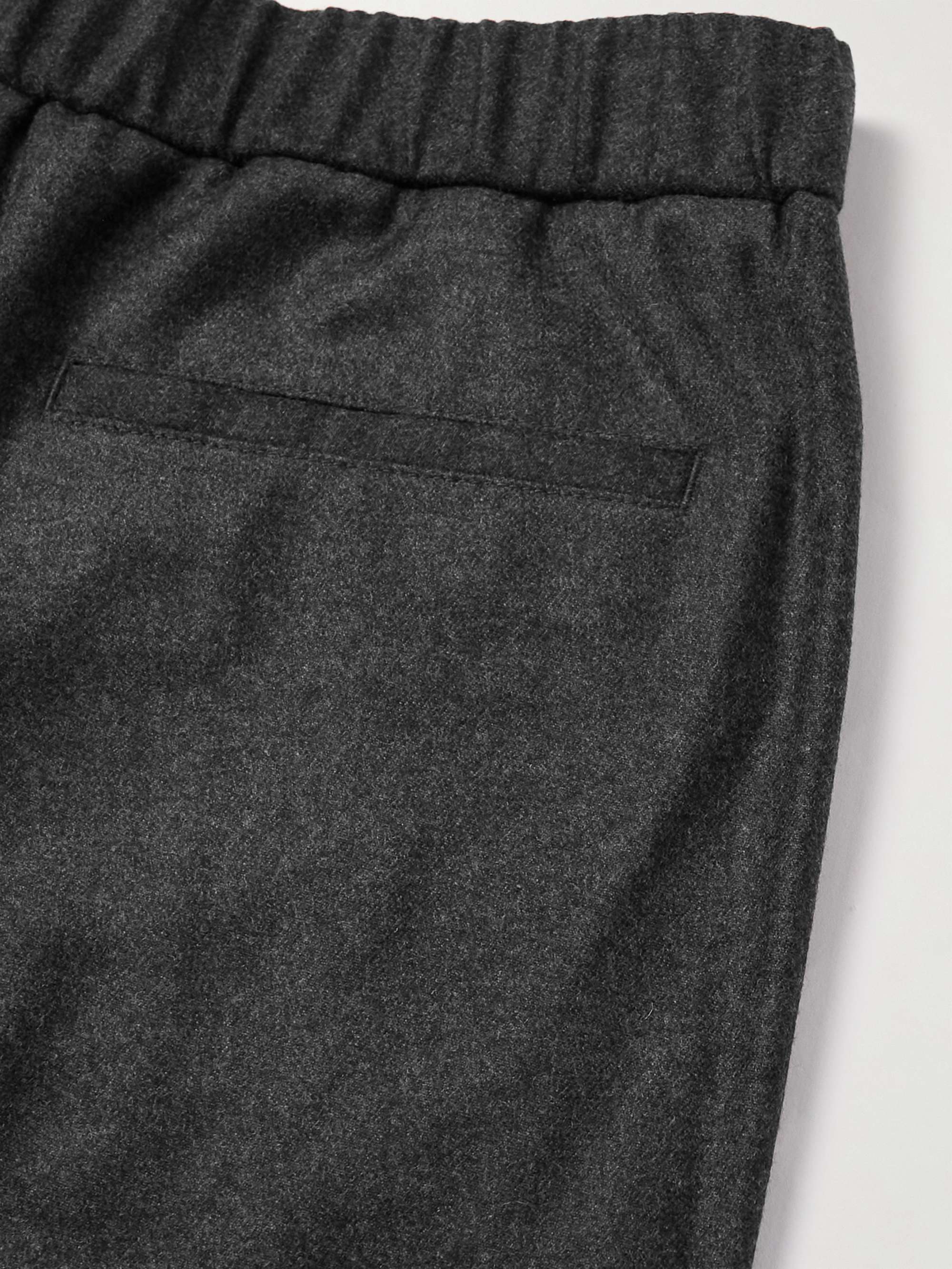 LORO PIANA Slim-Fit Virgin Wool and Cashmere-Blend Trousers