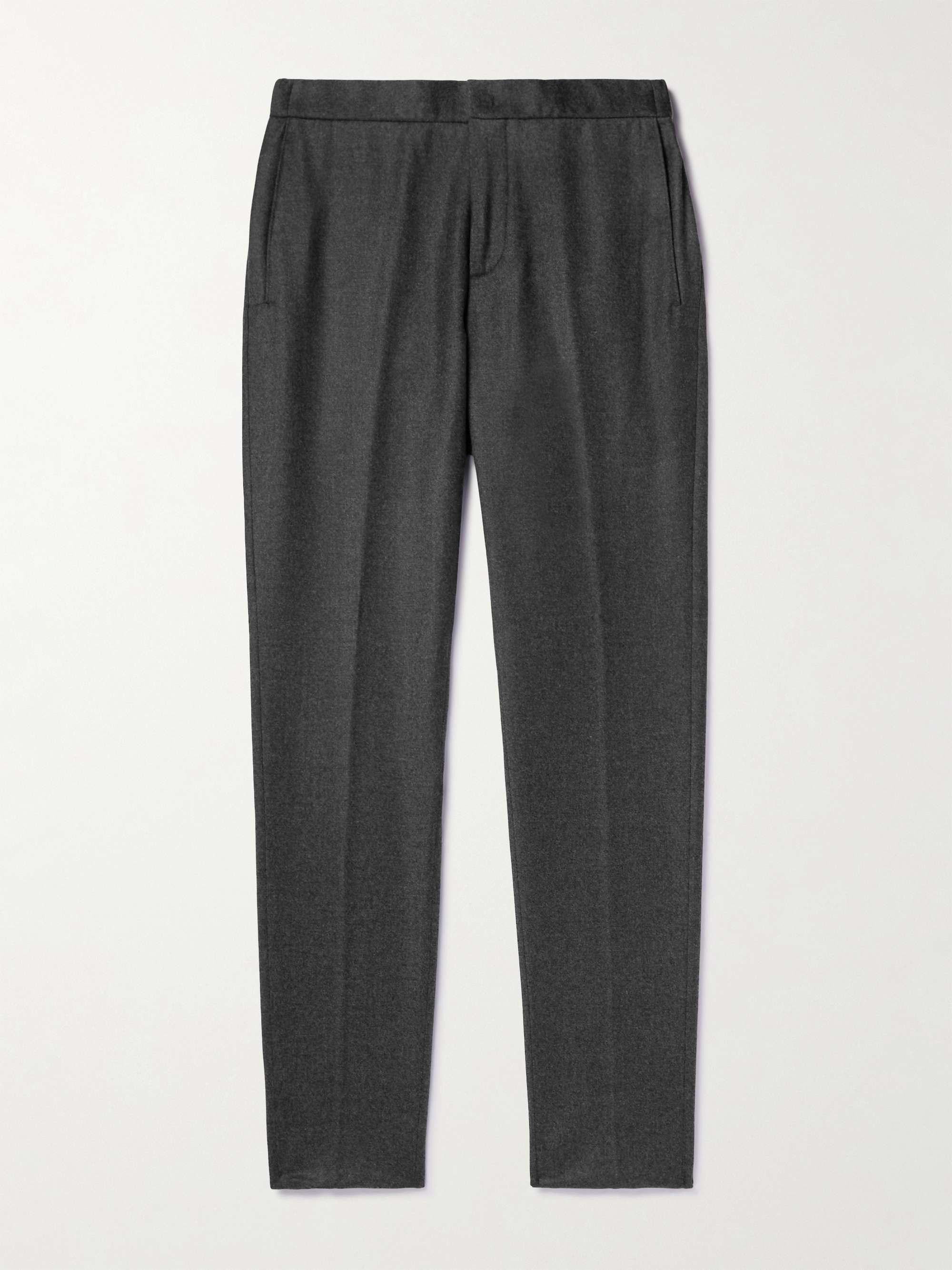 LORO PIANA Slim-Fit Virgin Wool and Cashmere-Blend Trousers