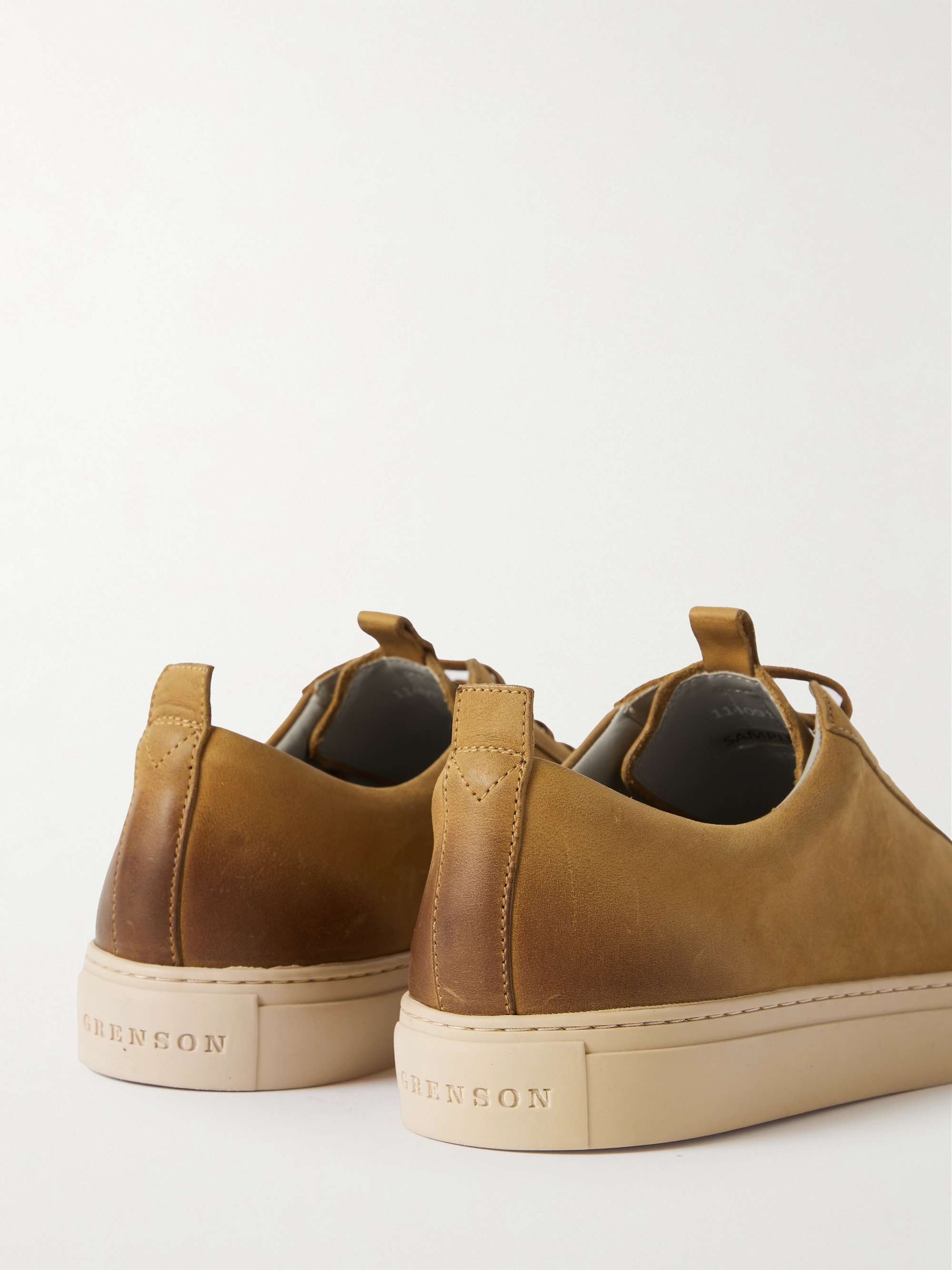 GRENSON Burnished Nubuck Sneakers