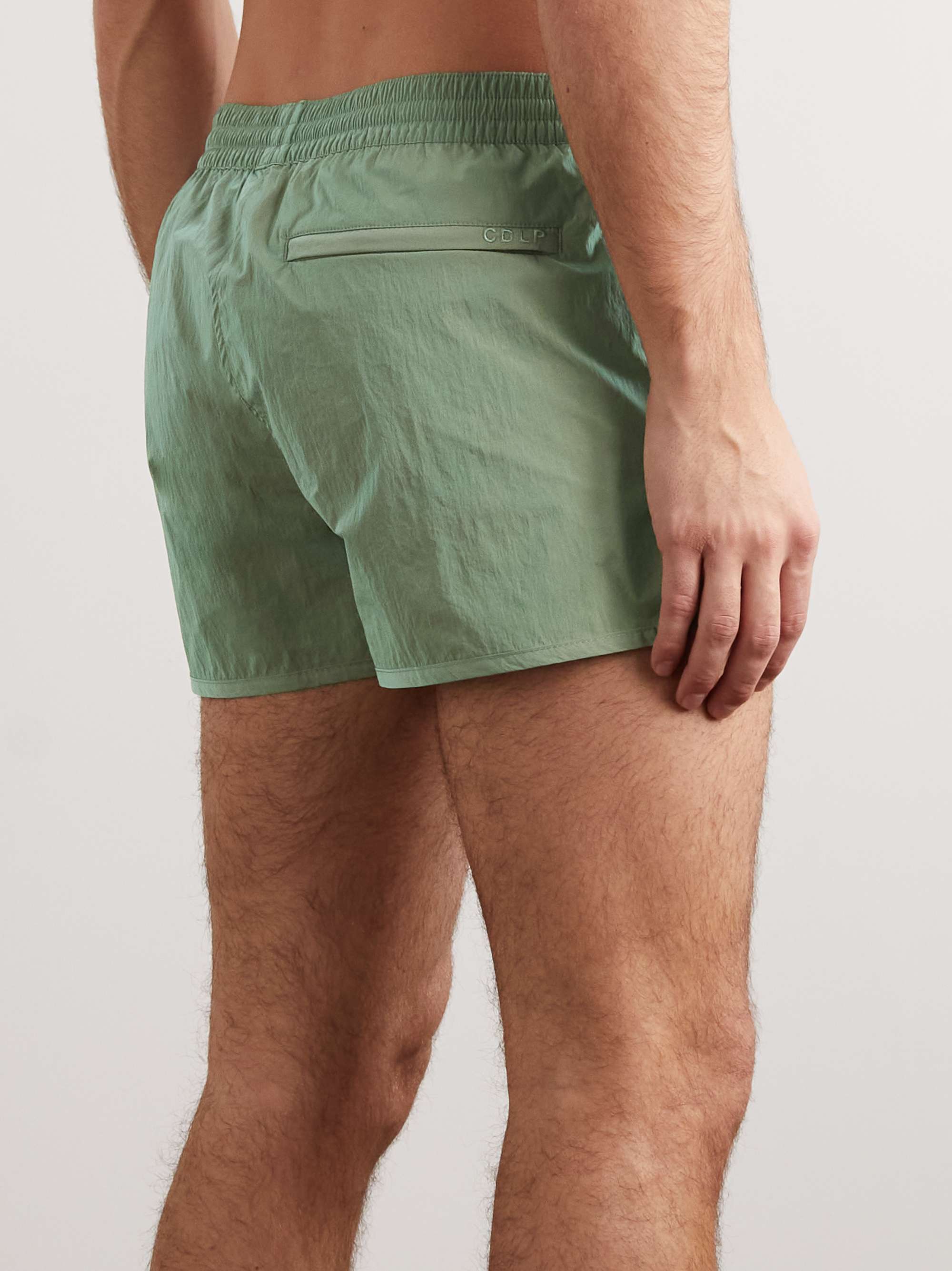 CDLP Straight-Leg Mid-Length Swim Shorts