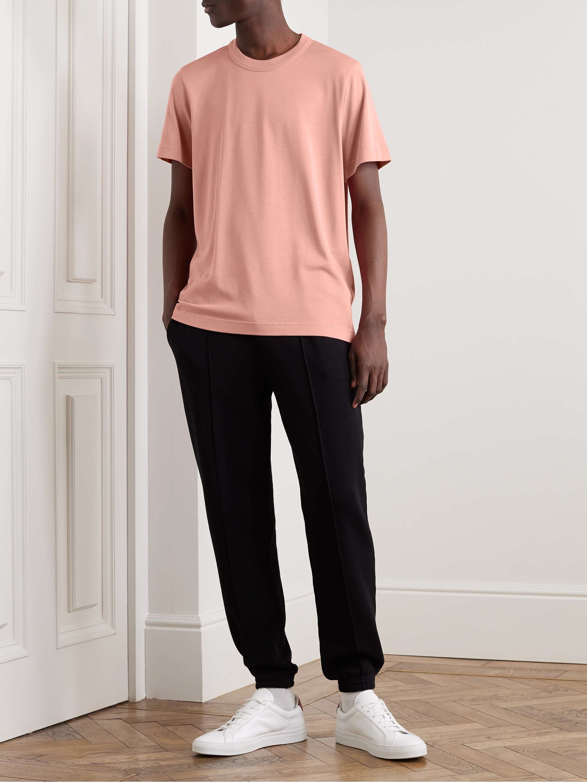 CDLP Lyocell and Pima Cotton-Blend Jersey T-Shirt