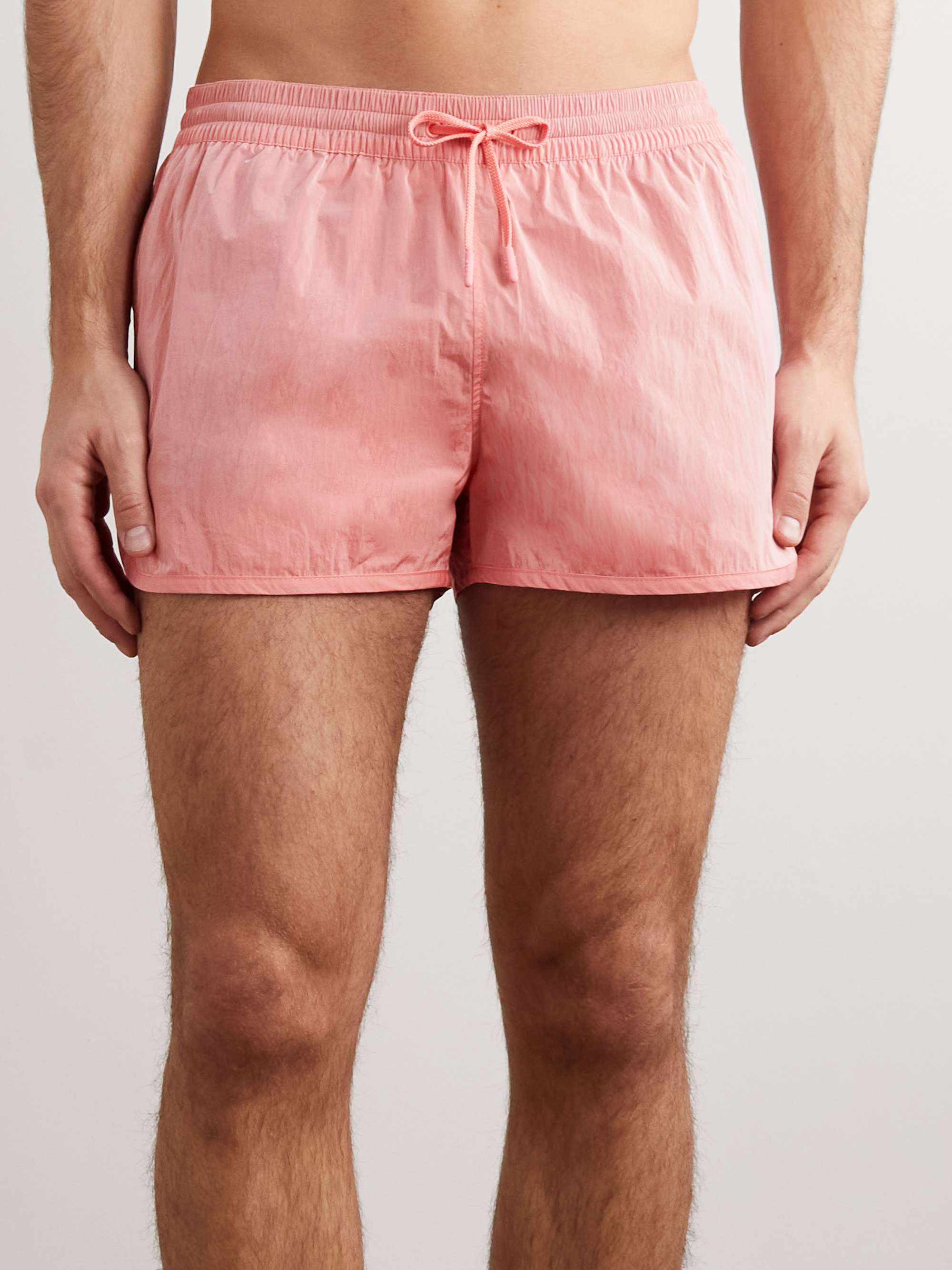 CDLP Straight-Leg Mid-Length Swim Shorts