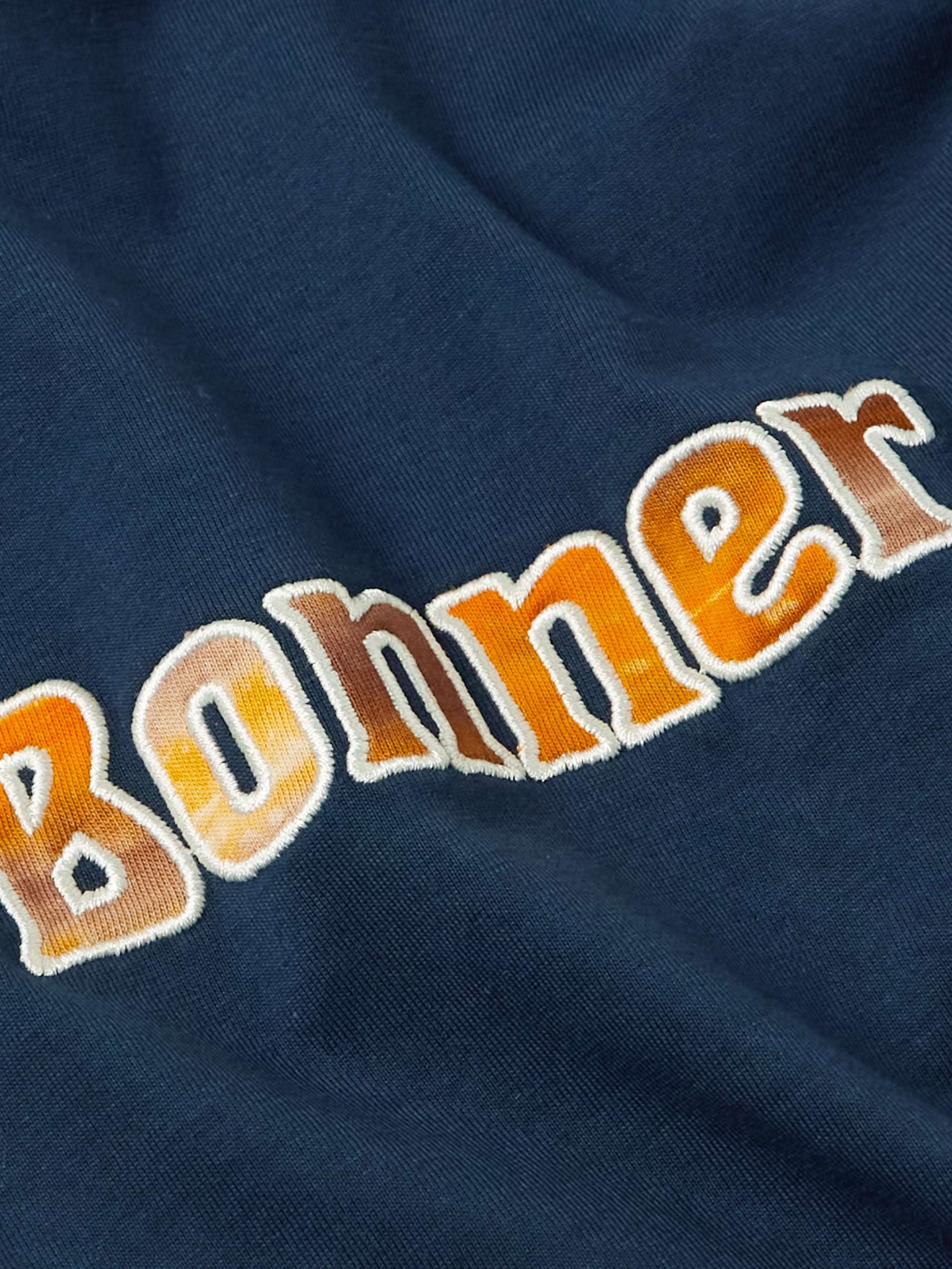 WALES BONNER Logo-Embroidered Cotton-Jersey T-Shirt