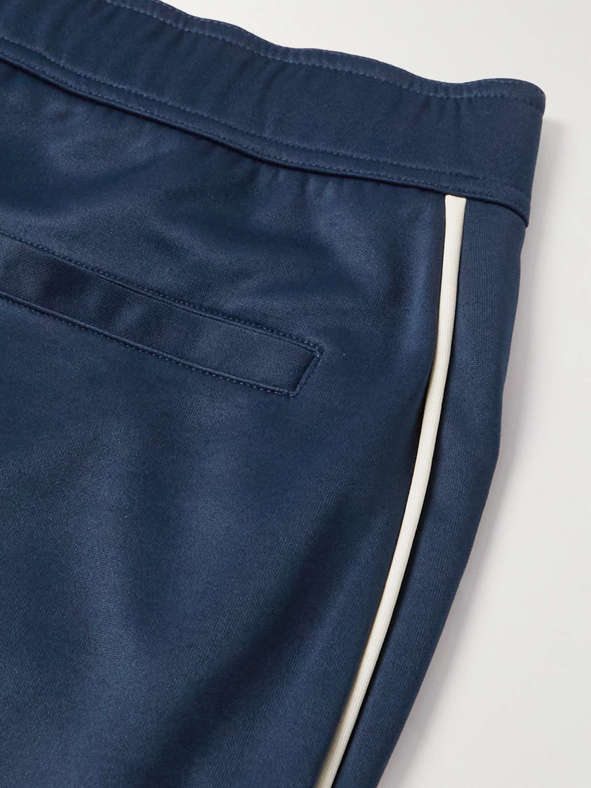 WALES BONNER Kola Straight-Leg Jersey Track Pants