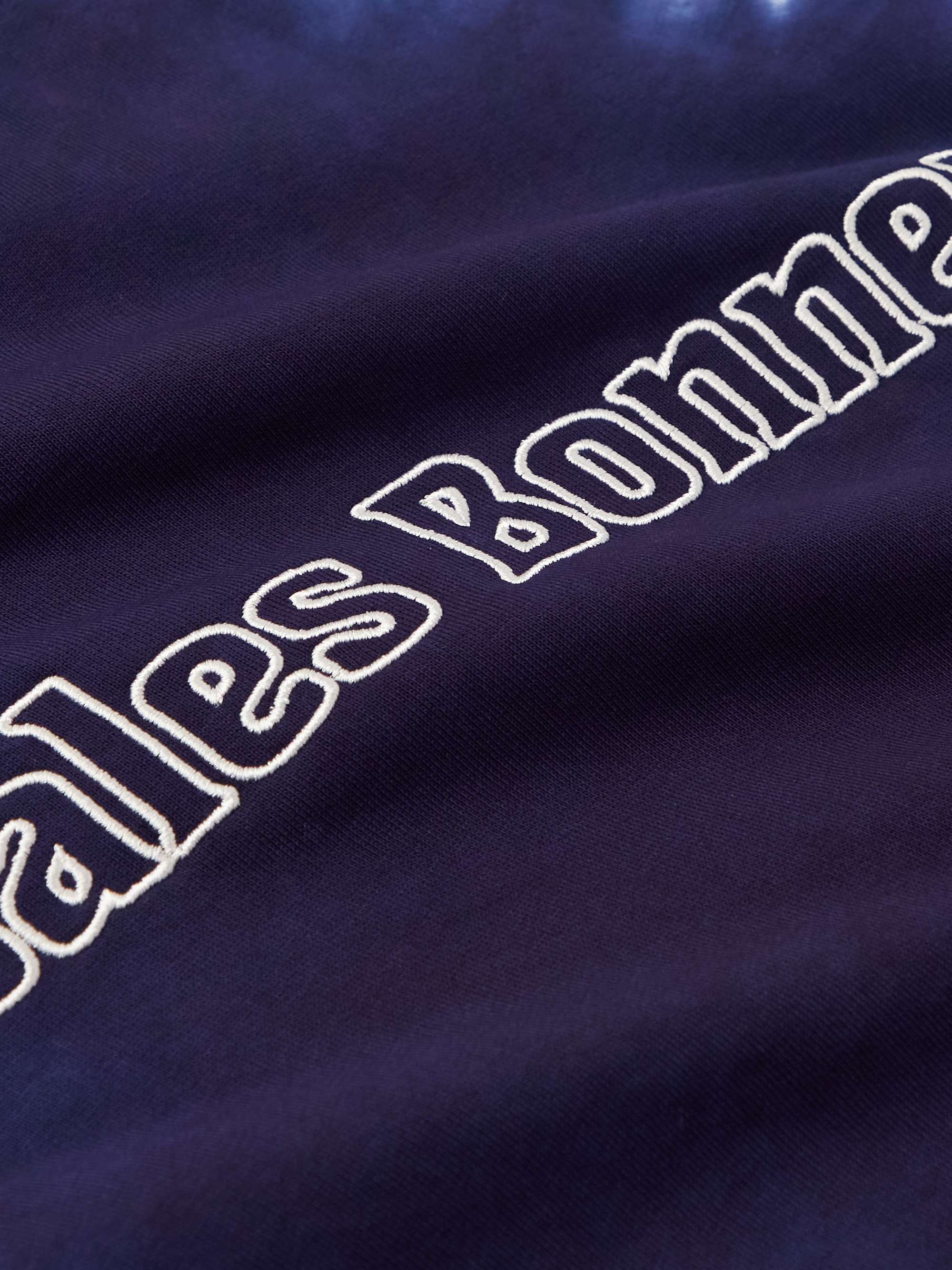 WALES BONNER Logo-Embroidered Cotton-Jersey Sweater