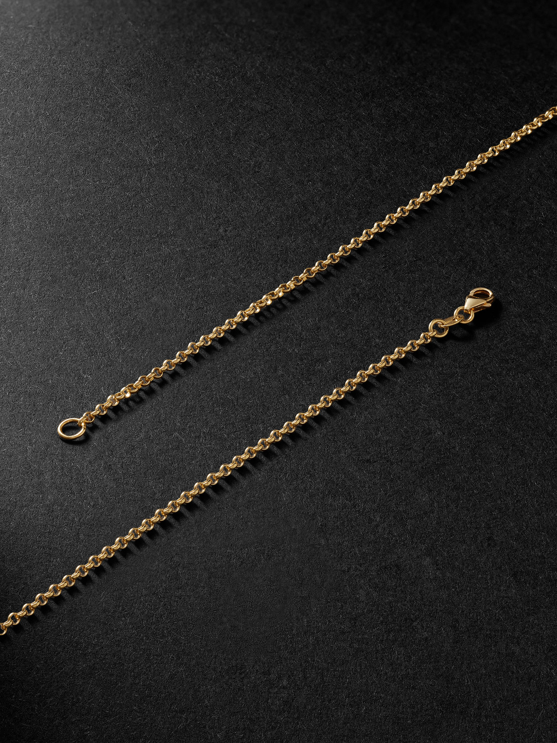 Shop Foundrae Small Belcher Gold Chain Necklace