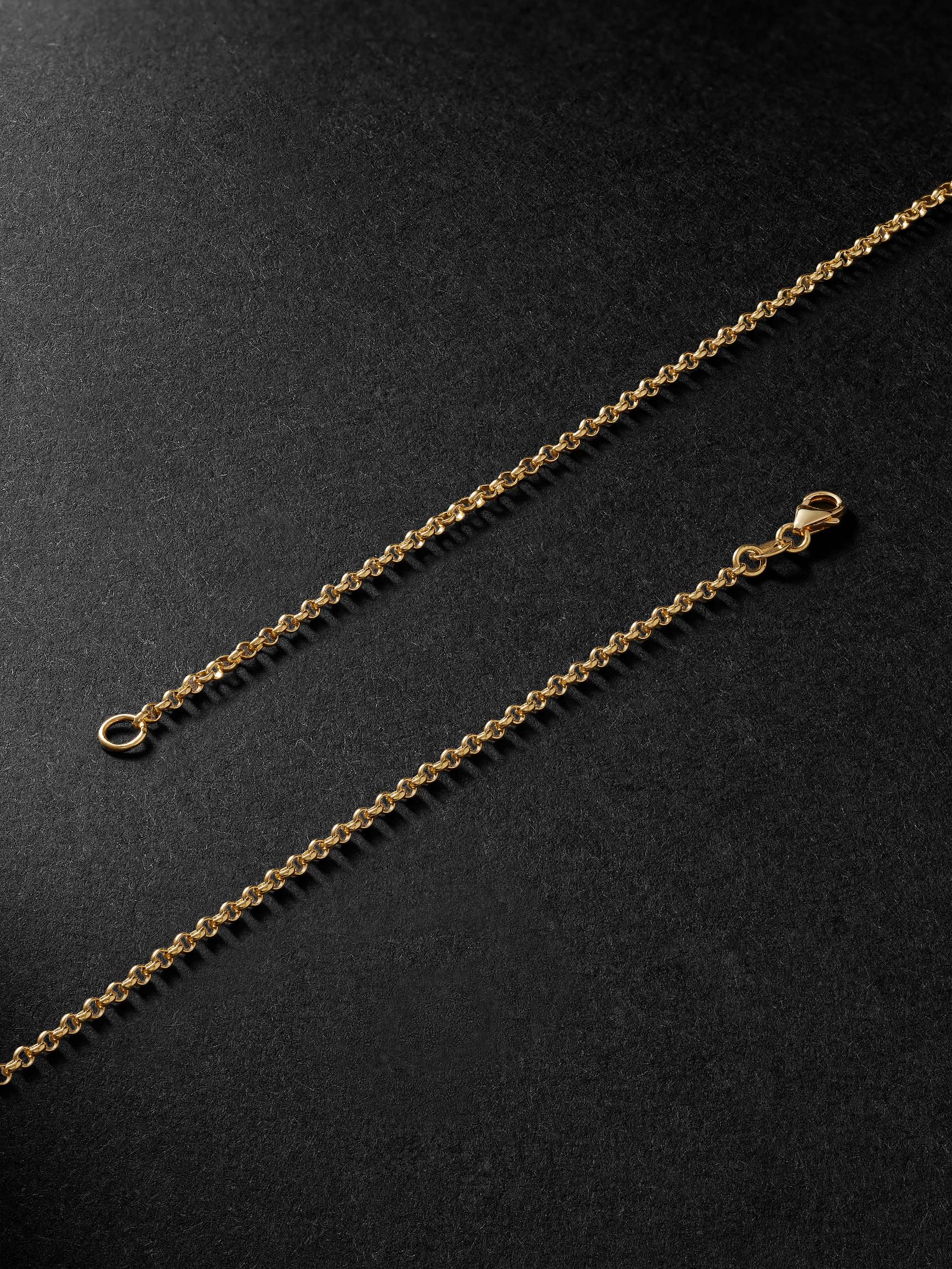 FOUNDRAE Small Belcher Gold Chain Necklace
