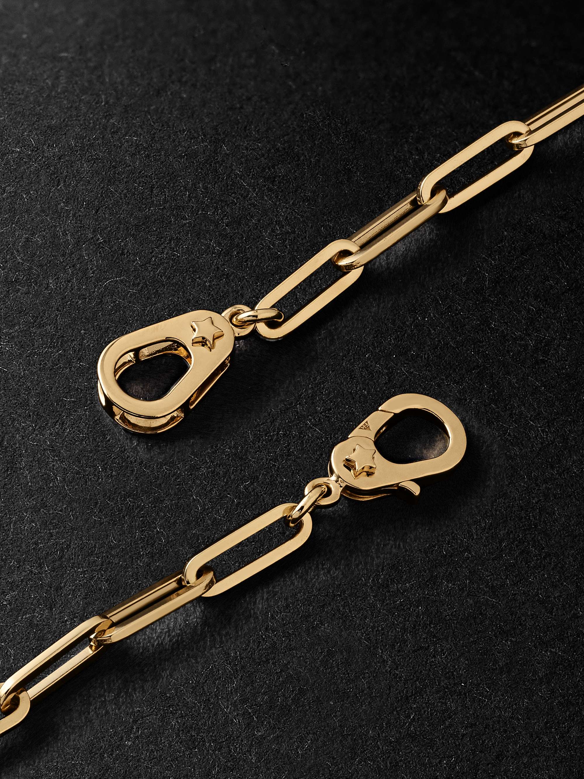 FOUNDRAE Sister Hook Gold Necklace