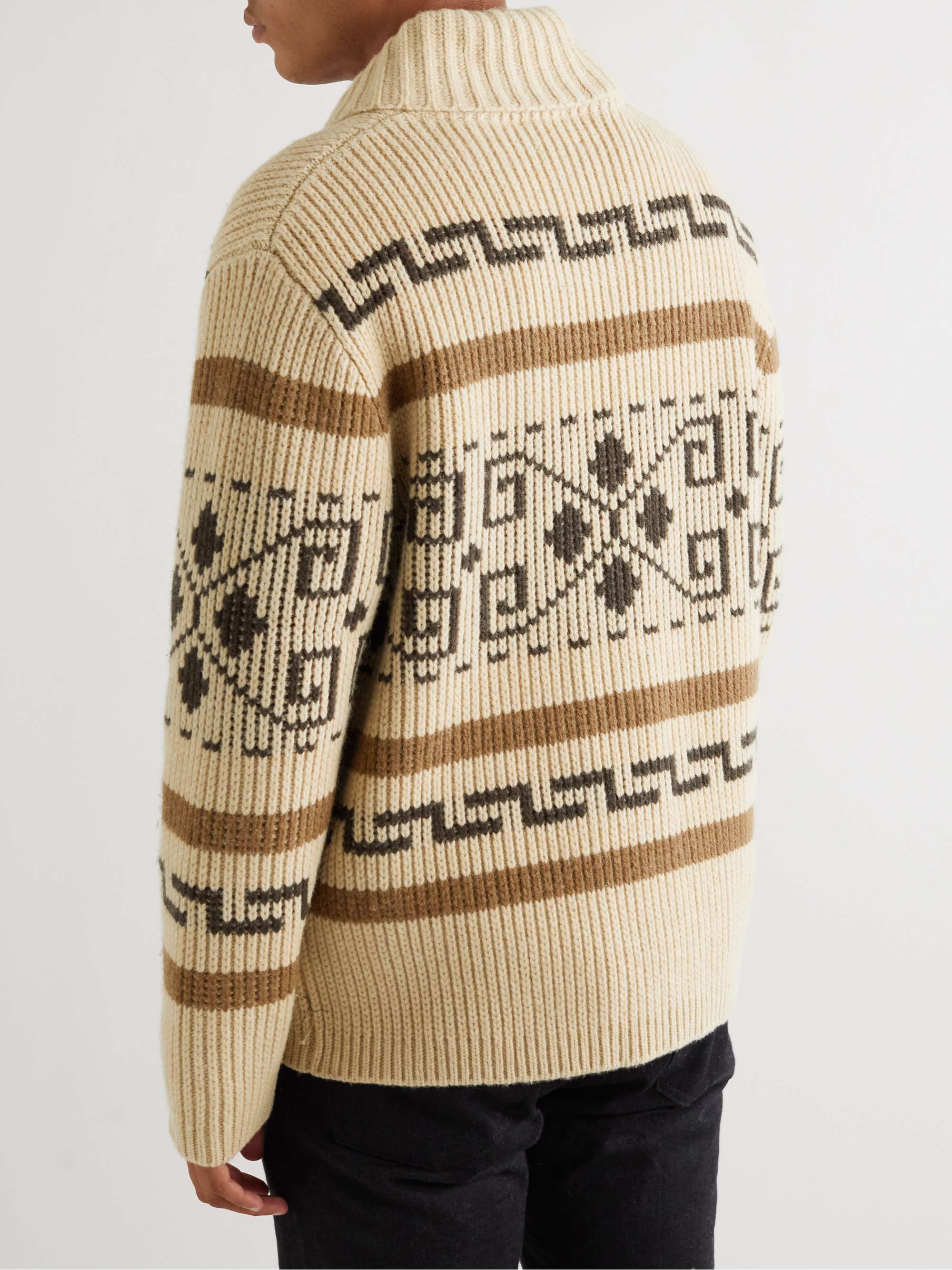 The Original Westerley Jacquard-Knit Wool Cardigan