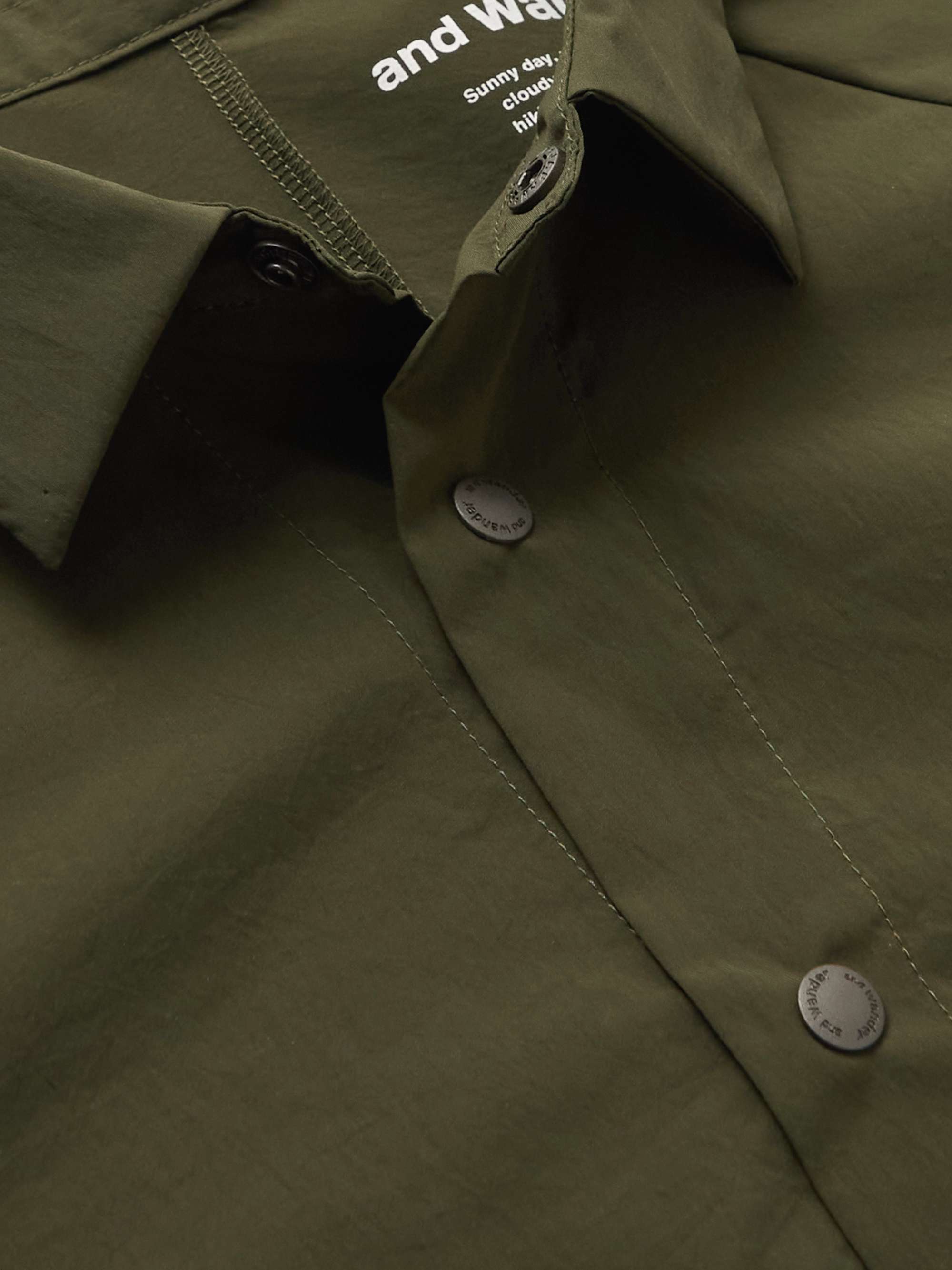 AND WANDER Stetch-Shell Shirt