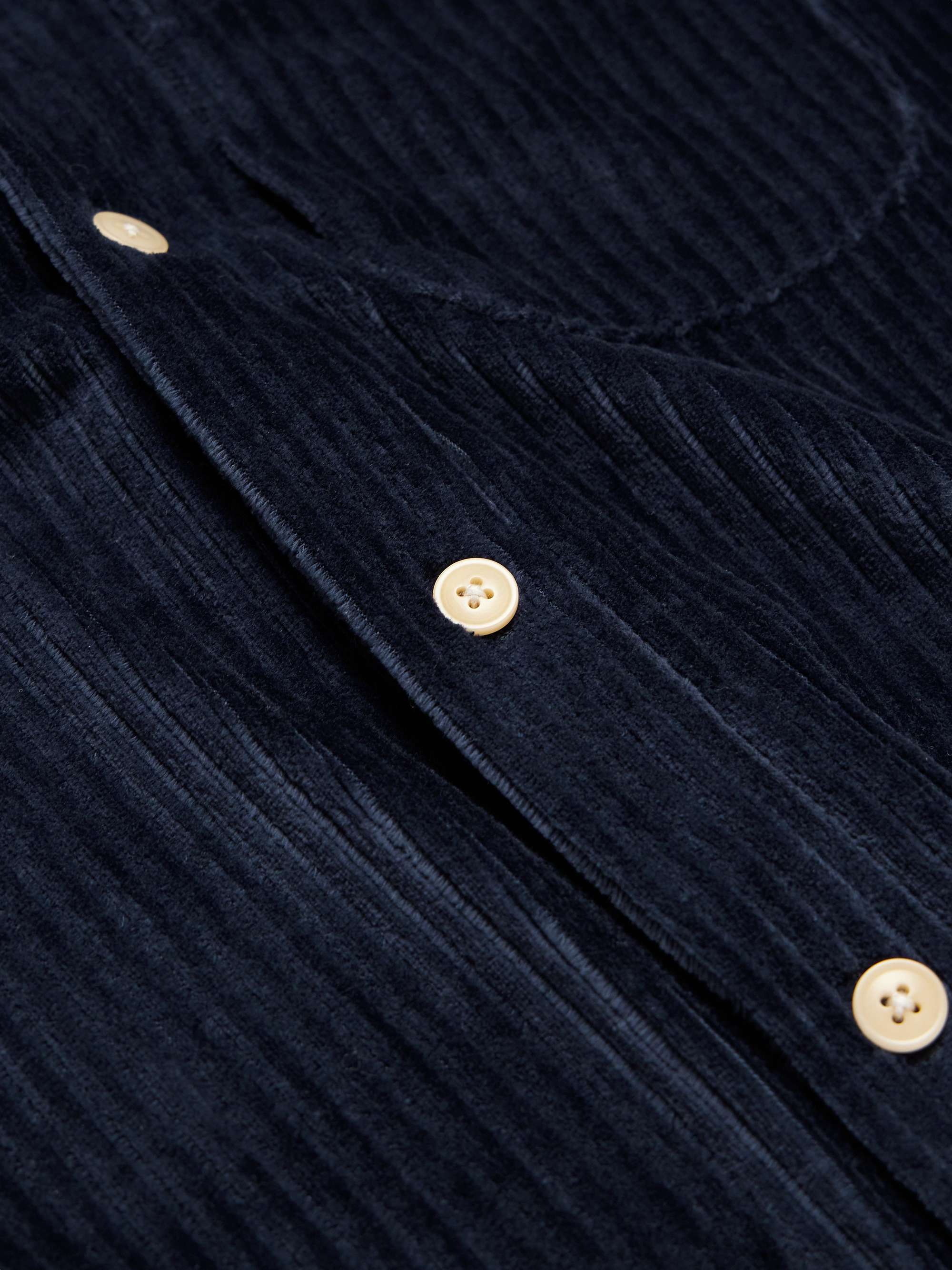 OLIVER SPENCER Riviera Organic Cotton-Blend Corduroy Shirt