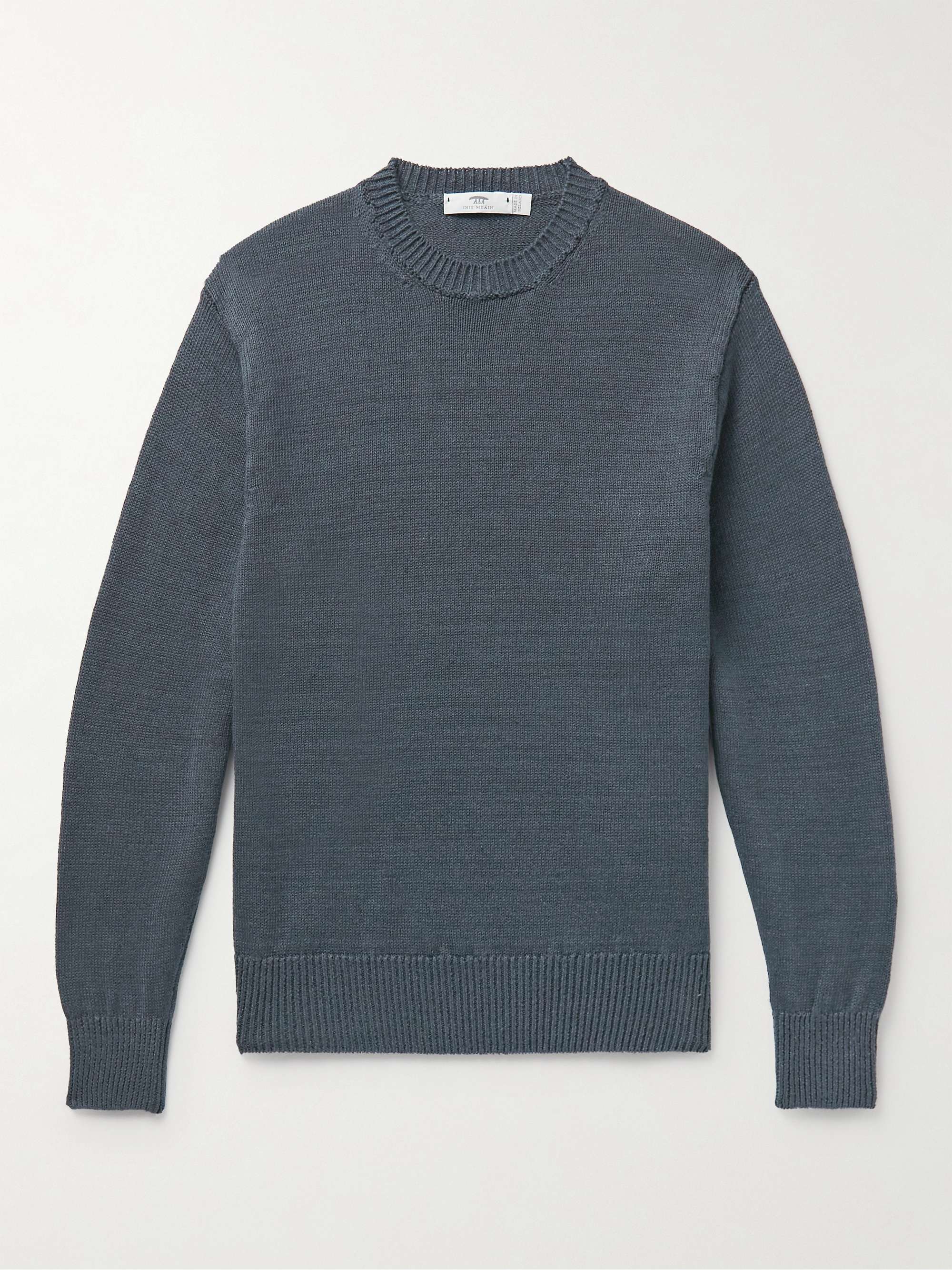INIS MEÁIN Linen Sweater for Men | MR PORTER