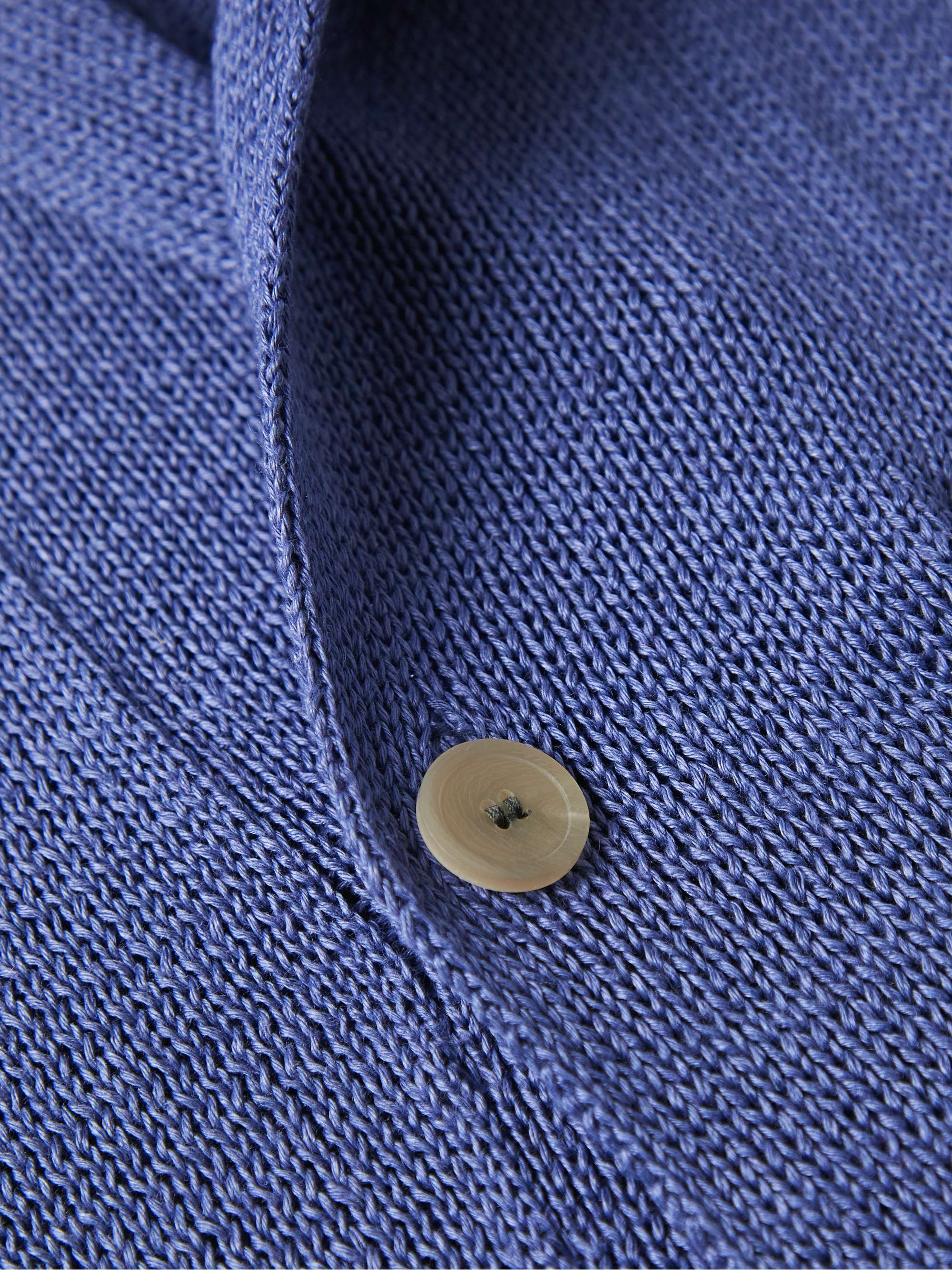 INIS MEÁIN Relaxed Linen Cardigan