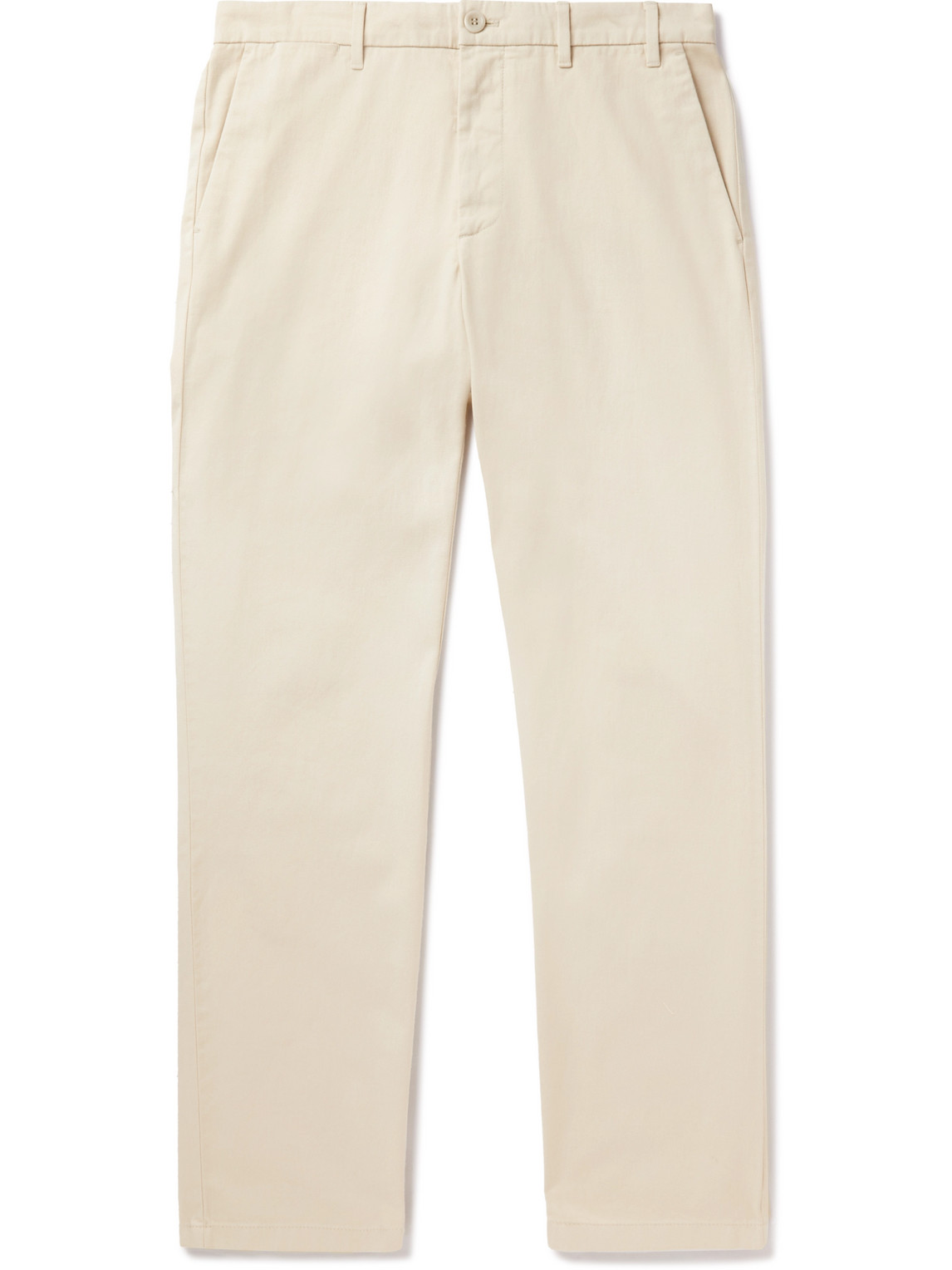 NORSE PROJECTS AROS SLIM-FIT STRAIGHT-LEG COTTON-BLEND TWILL TROUSERS