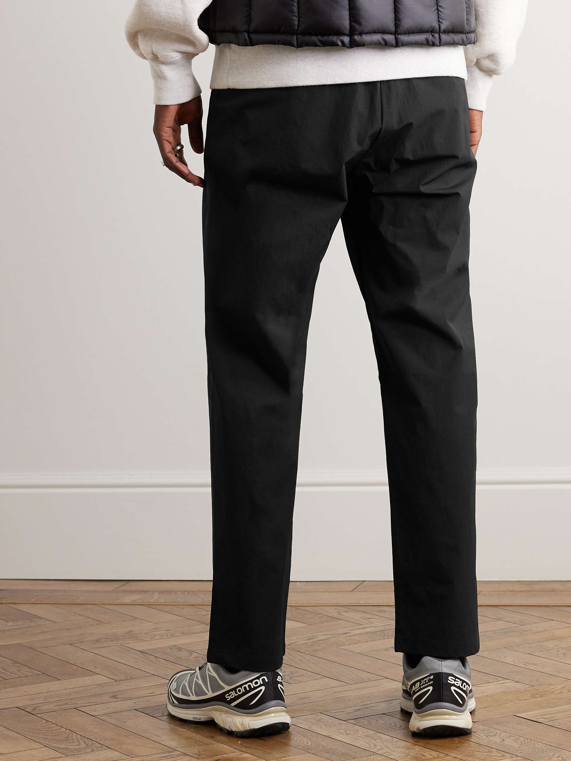 NORSE PROJECTS Aaren Travel Light Slim-Fit Straight-Leg Shell Trousers ...