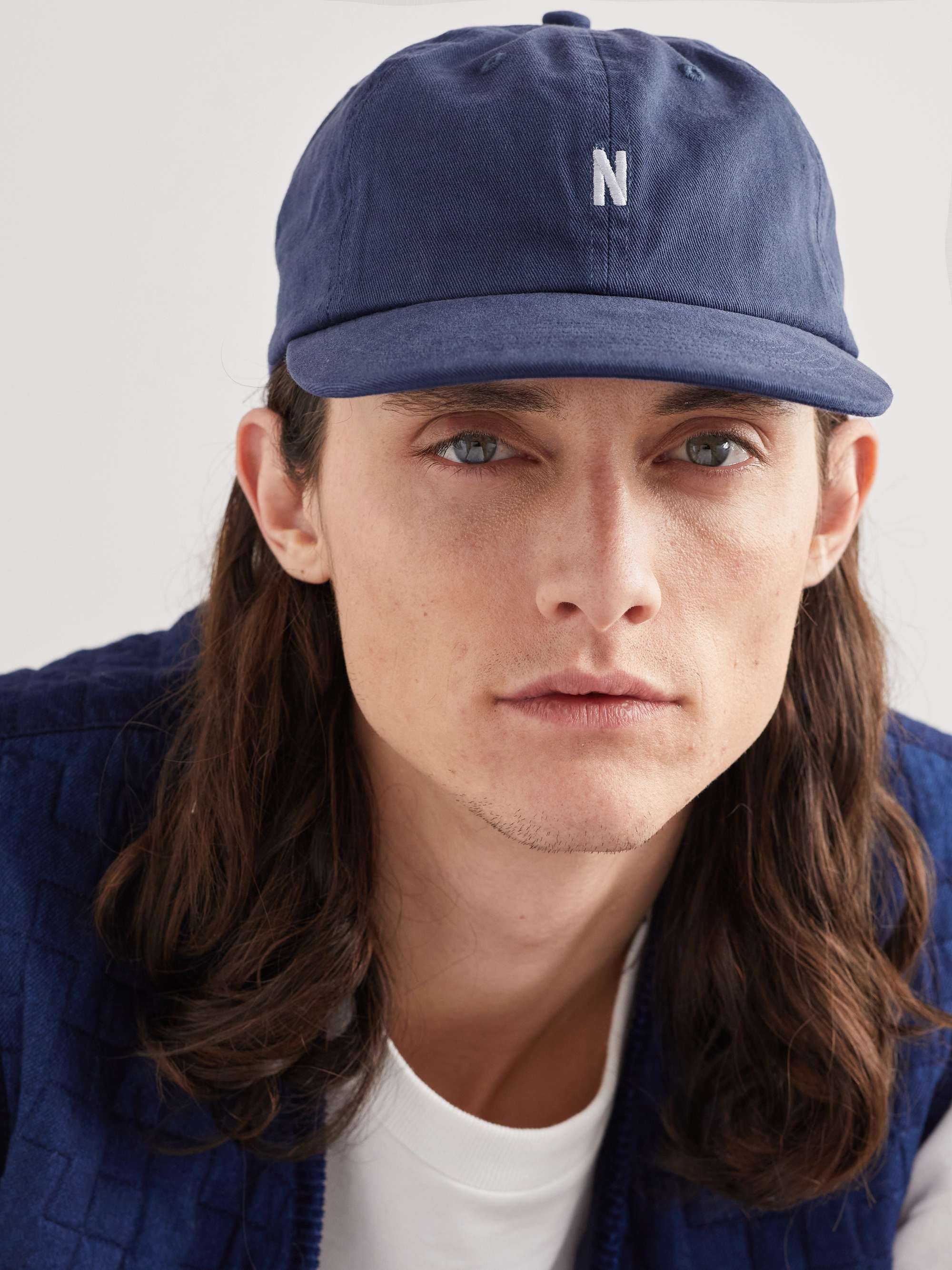 NORSE PROJECTS Logo-Embroidered Cotton-Twill Baseball Cap | MR PORTER