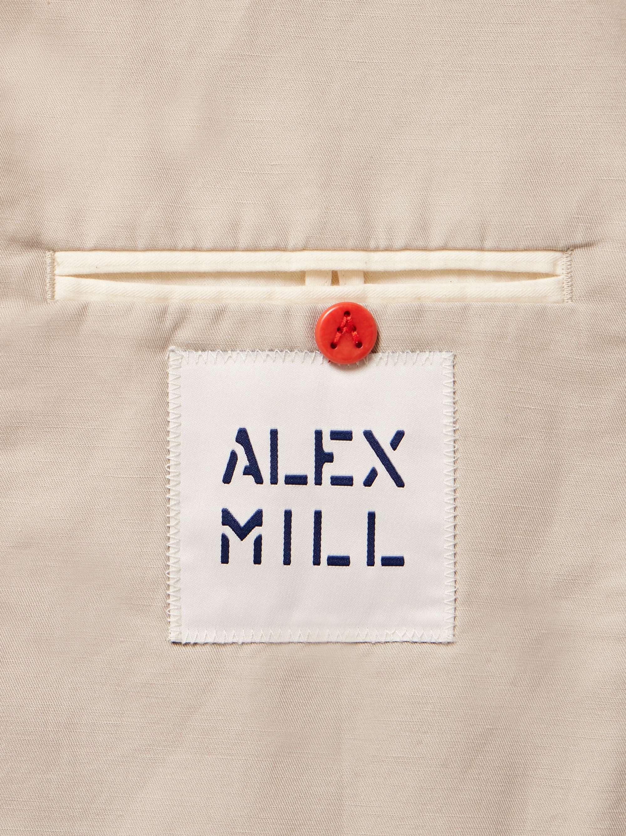 Beige Mill Cotton and Linen-Blend Blazer | ALEX MILL | MR PORTER