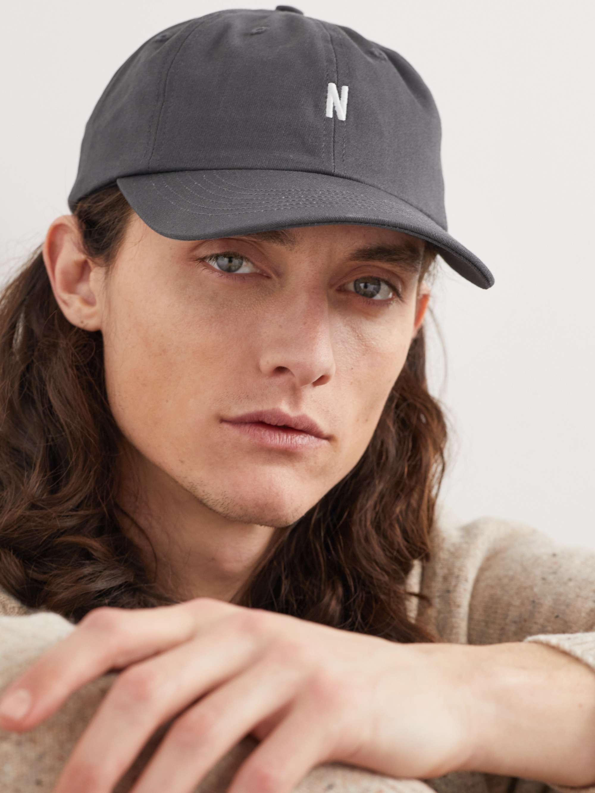 NORSE PROJECTS Logo-Embroidered Cotton-Twill Baseball Cap | MR PORTER