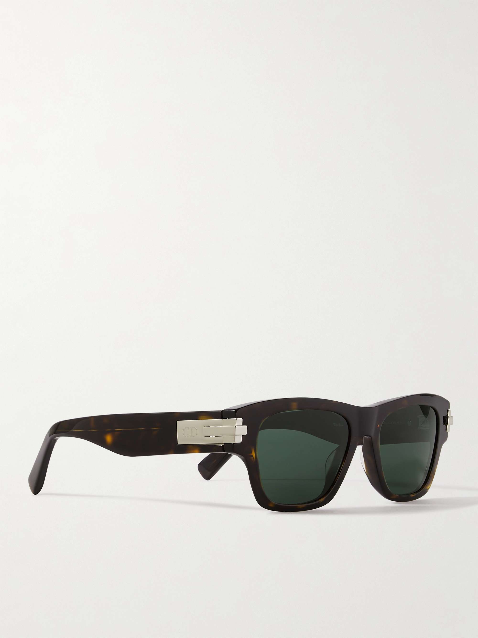 DIOR EYEWEAR DiorBlackSuit XL S2U Square-Frame Tortoiseshell Acetate Sunglasses