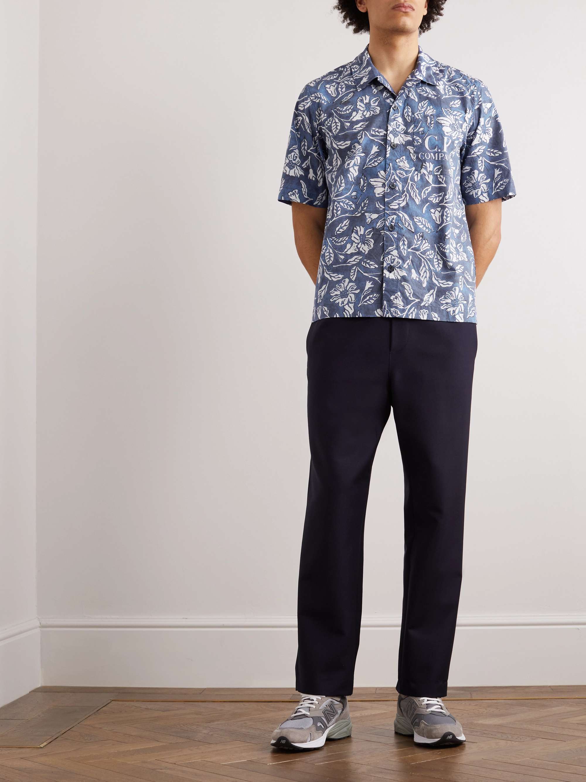 C.P. COMPANY Floral-Print Cotton Shirt for Men | MR PORTER