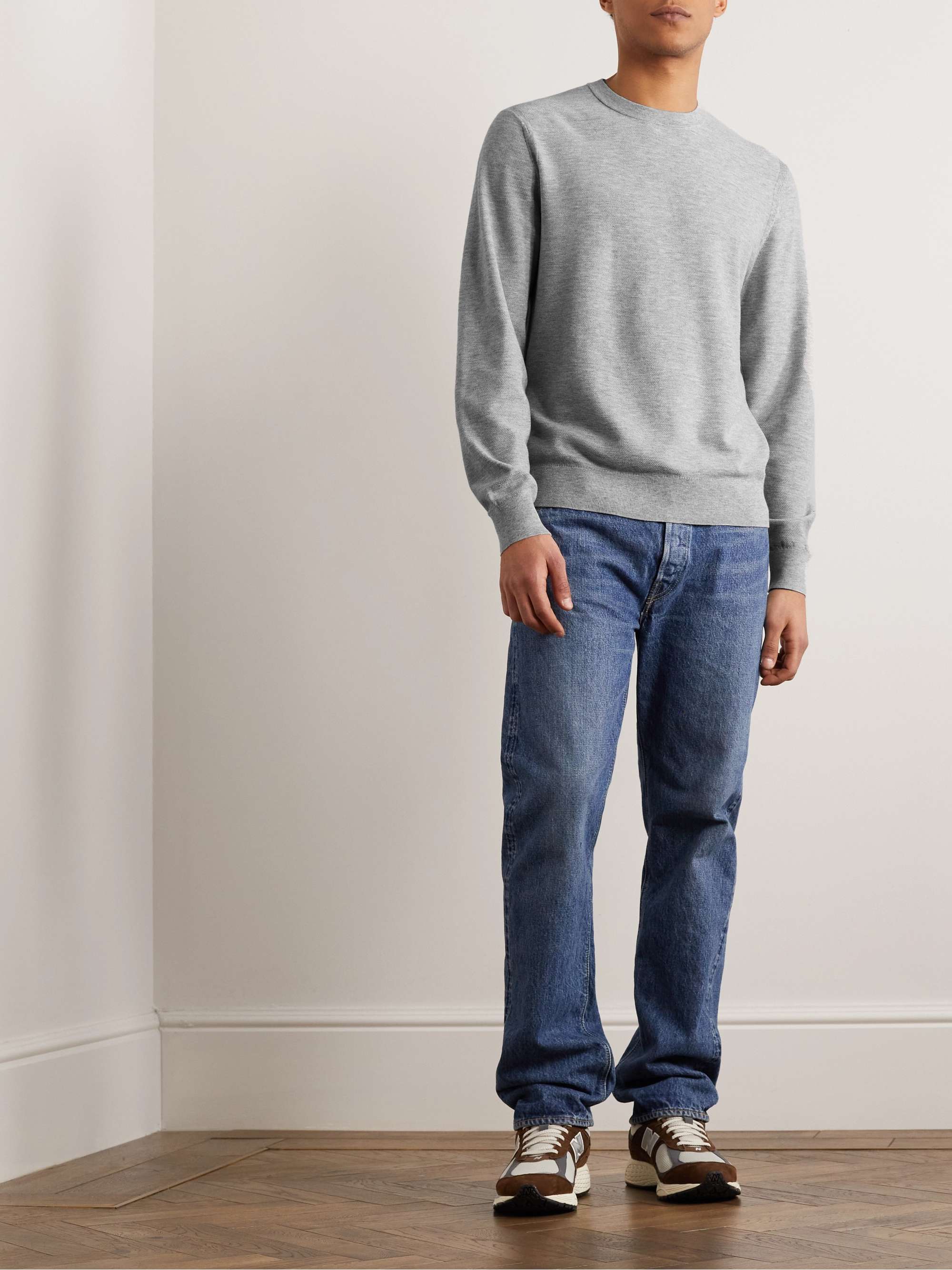 THEORY Riland StretchKnit Sweater for Men MR PORTER