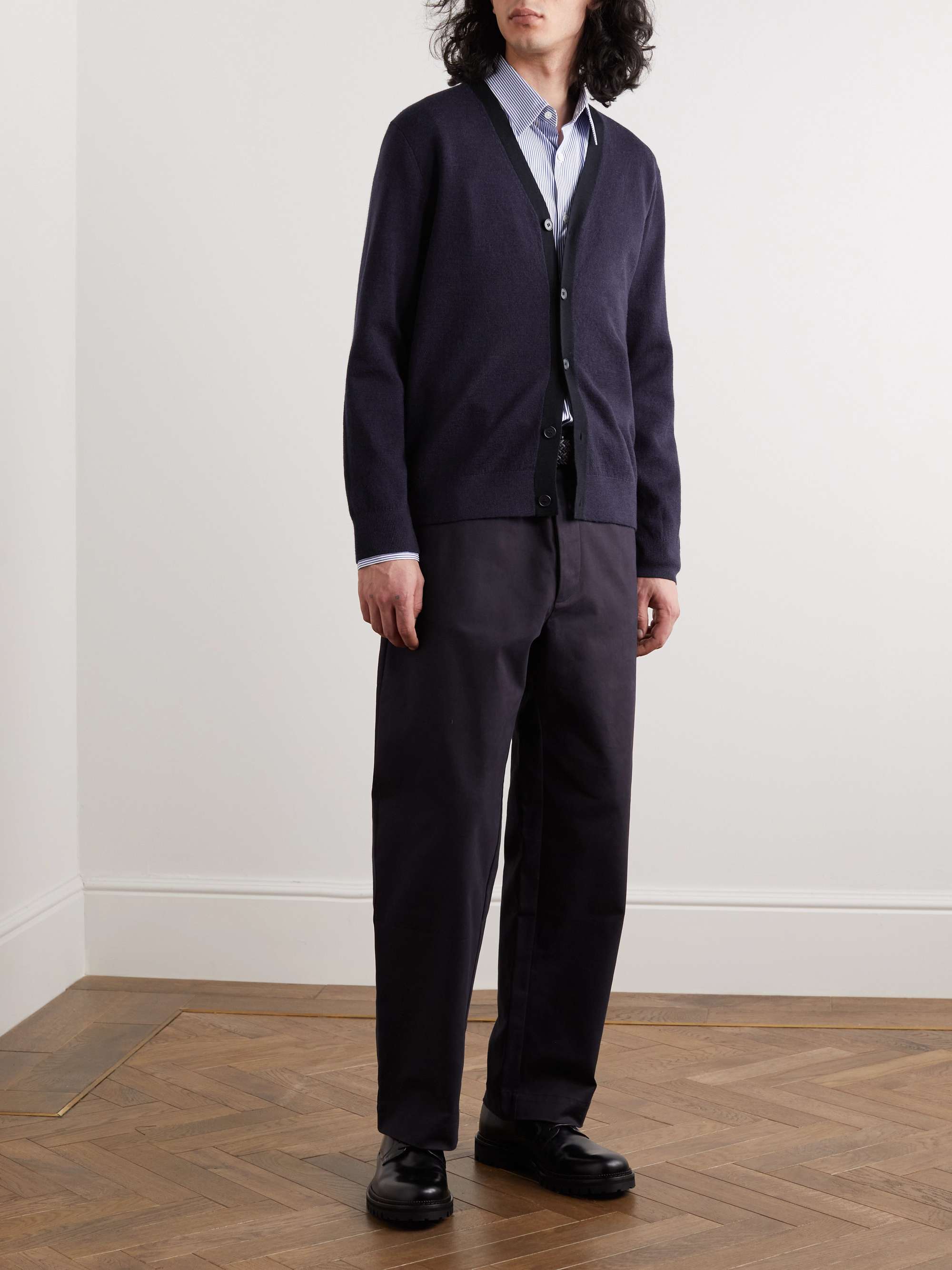 THEORY Merino Wool-Blend Cardigan for Men | MR PORTER